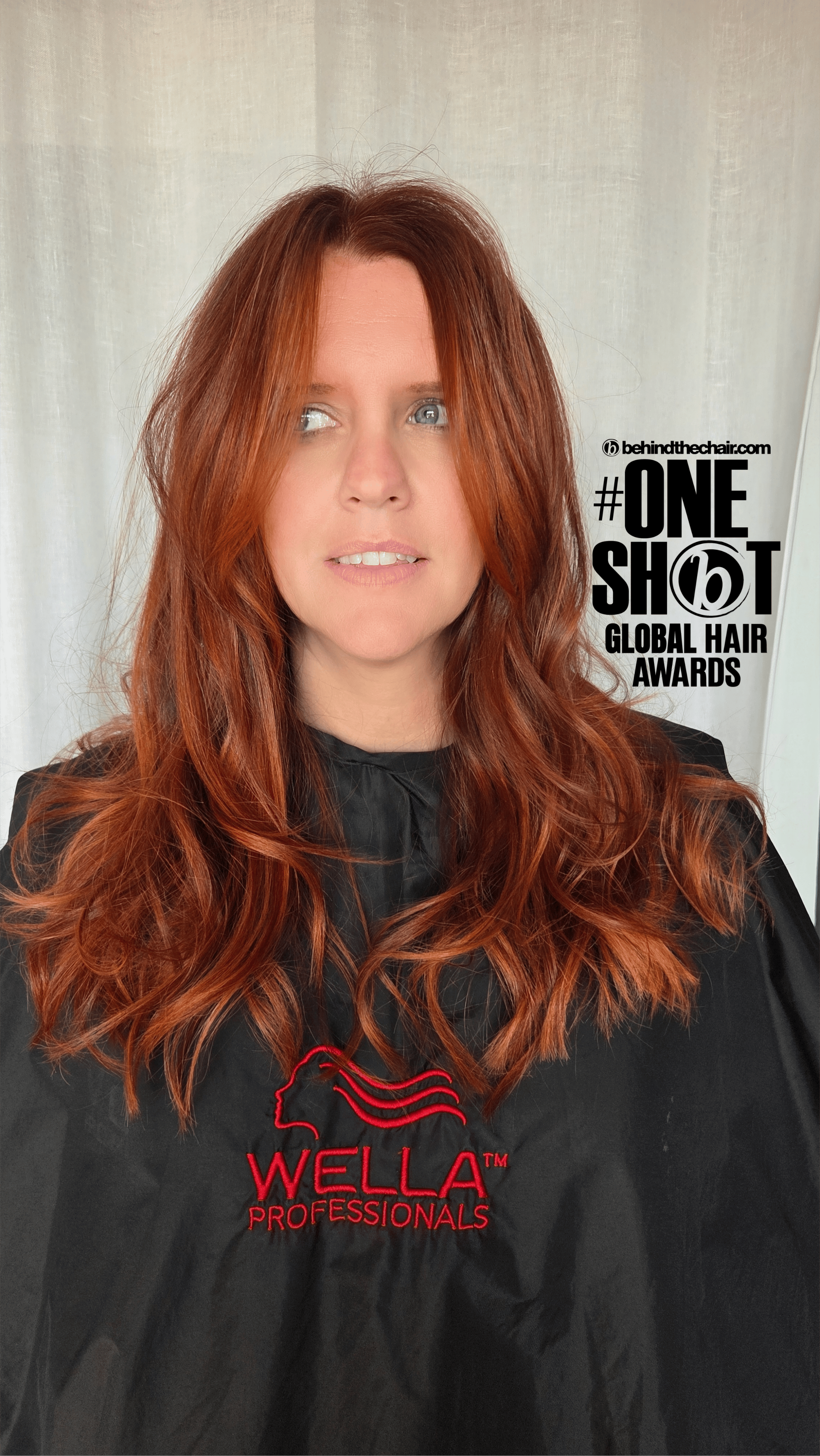 Michelle Arms — Reds ONESHOT Hair Awards entry