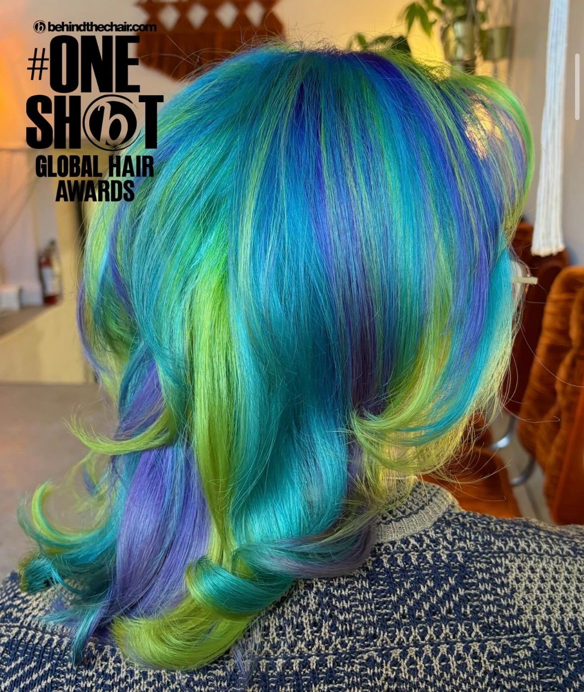 Bri Chiu — Color Blocking ONESHOT Hair Awards entry