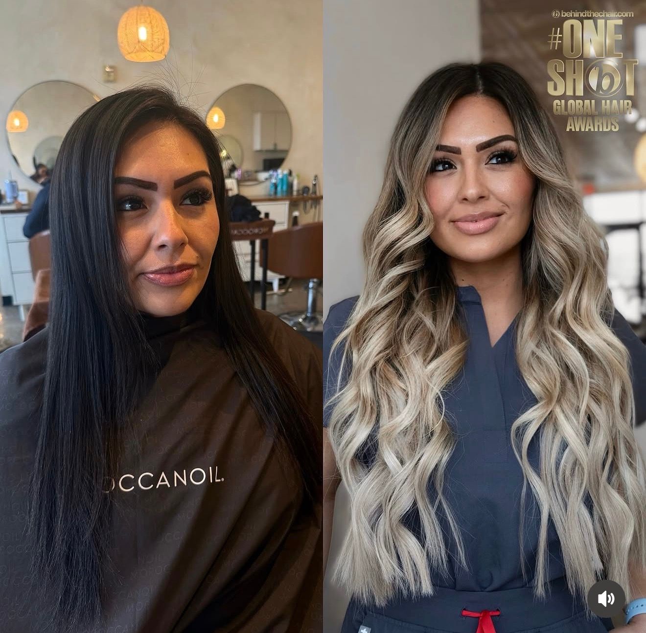 Maguy Compton — Color Transformation ONESHOT Hair Awards entry
