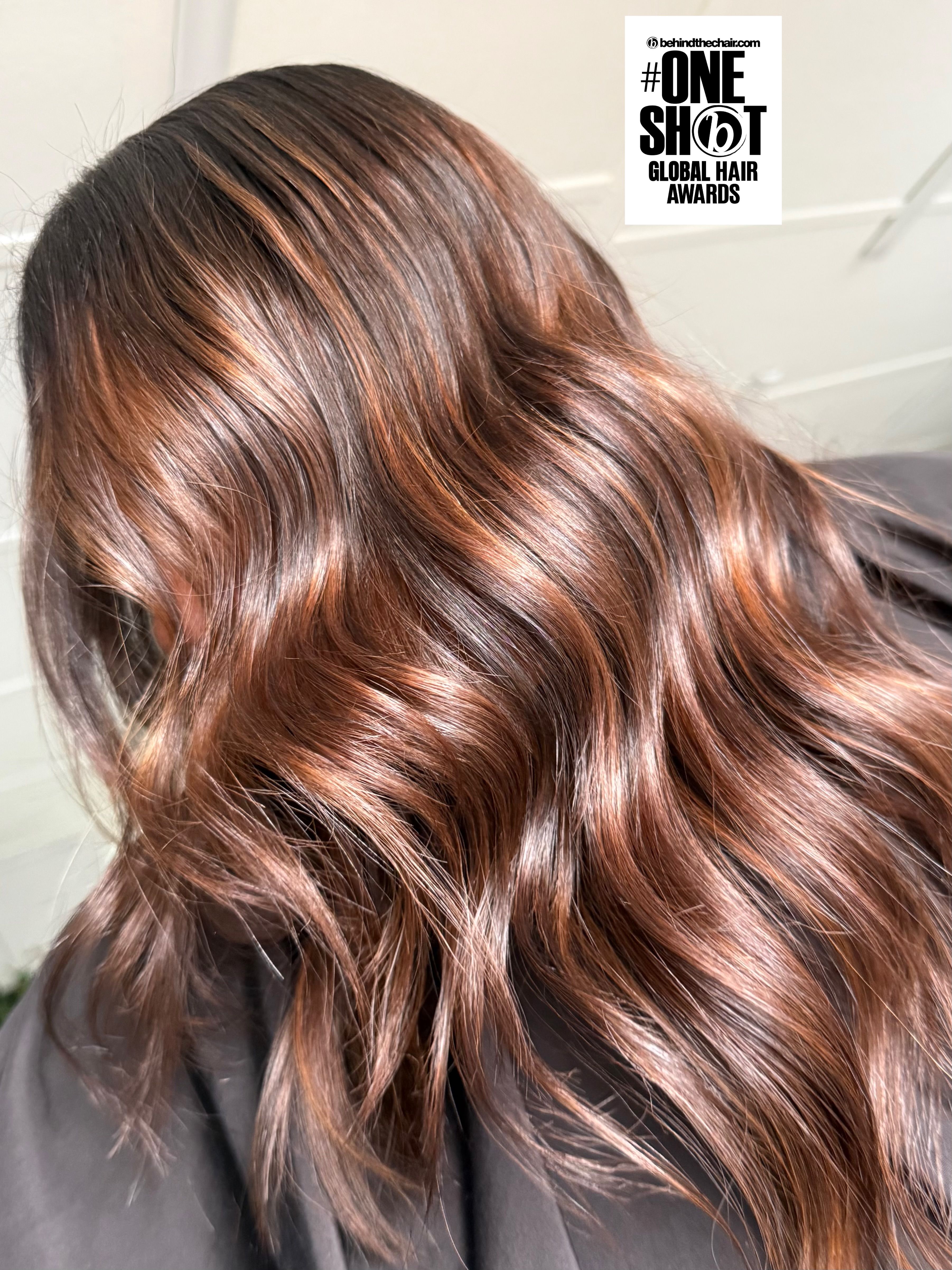 Irene Lucas — Warm Balayage ONESHOT Hair Awards entry