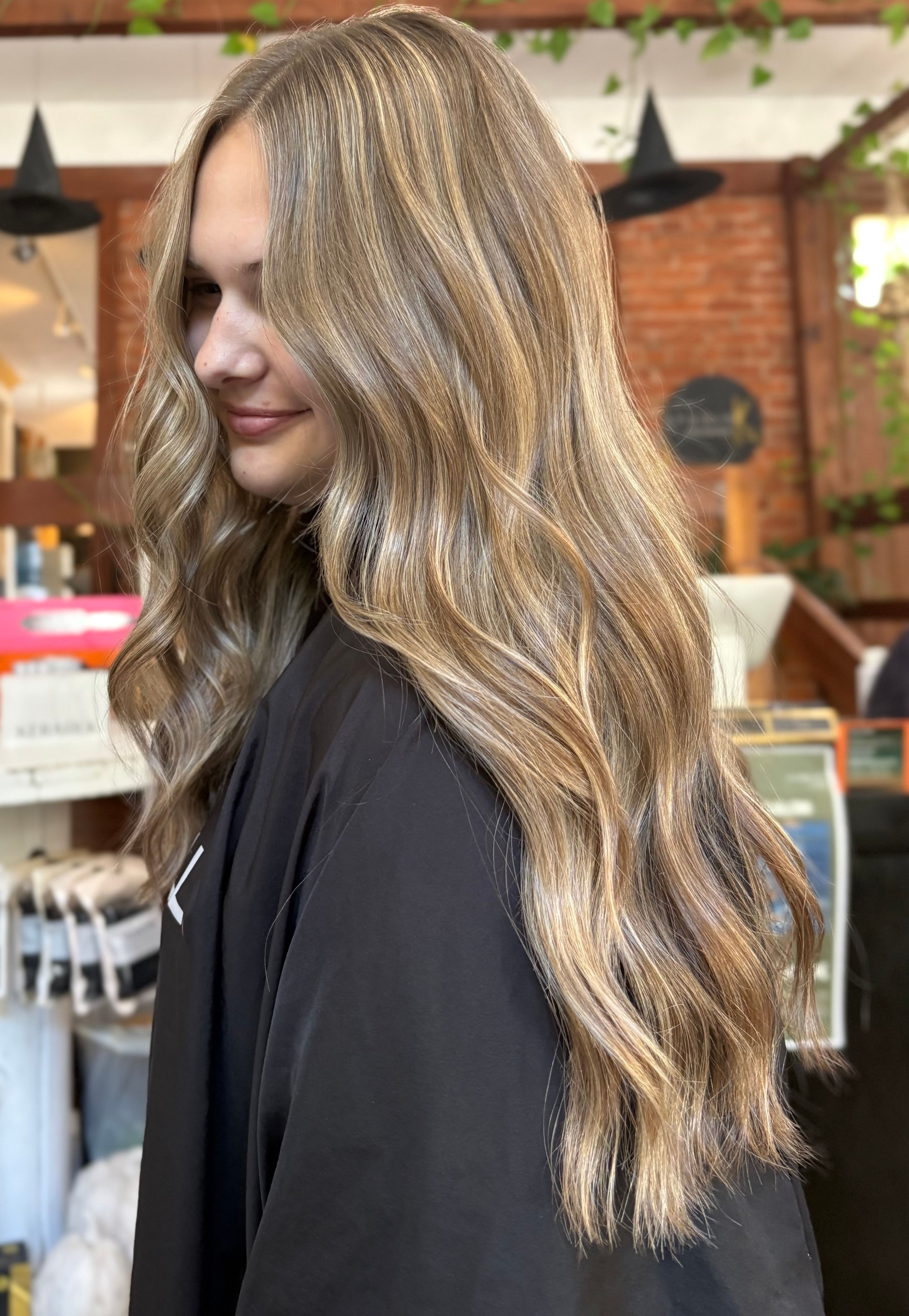 Olivia Broughton — Warm Balayage ONESHOT Hair Awards entry