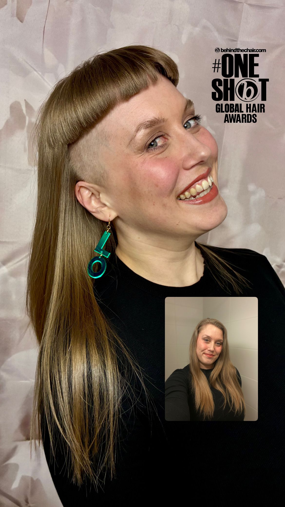 Riika Isoviita — Cut Transformation ONESHOT Hair Awards entry