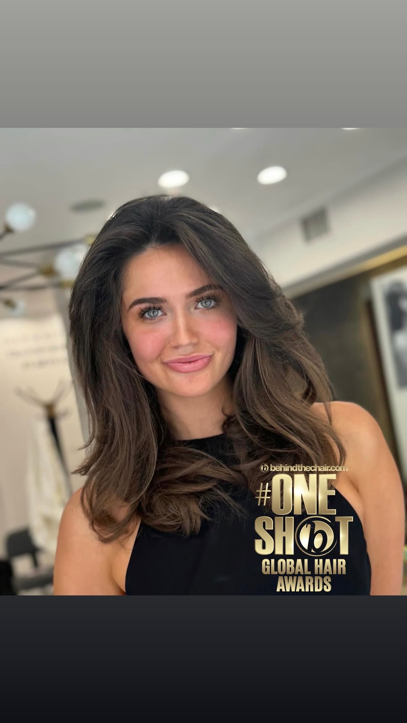 Elona Goxhaj — Brunettes ONESHOT Hair Awards entry