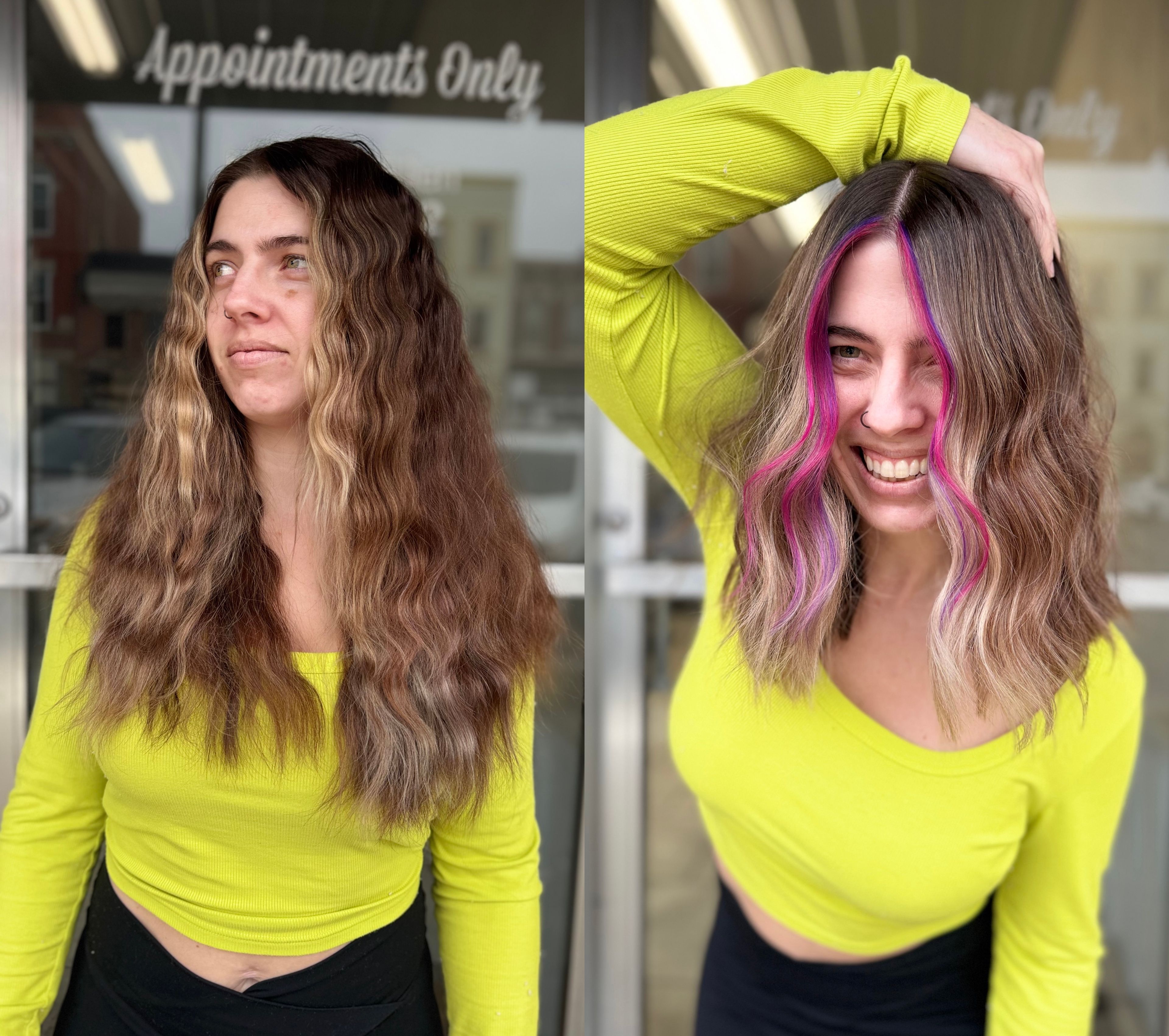 Heather Allen — Cut Transformation ONESHOT Hair Awards entry
