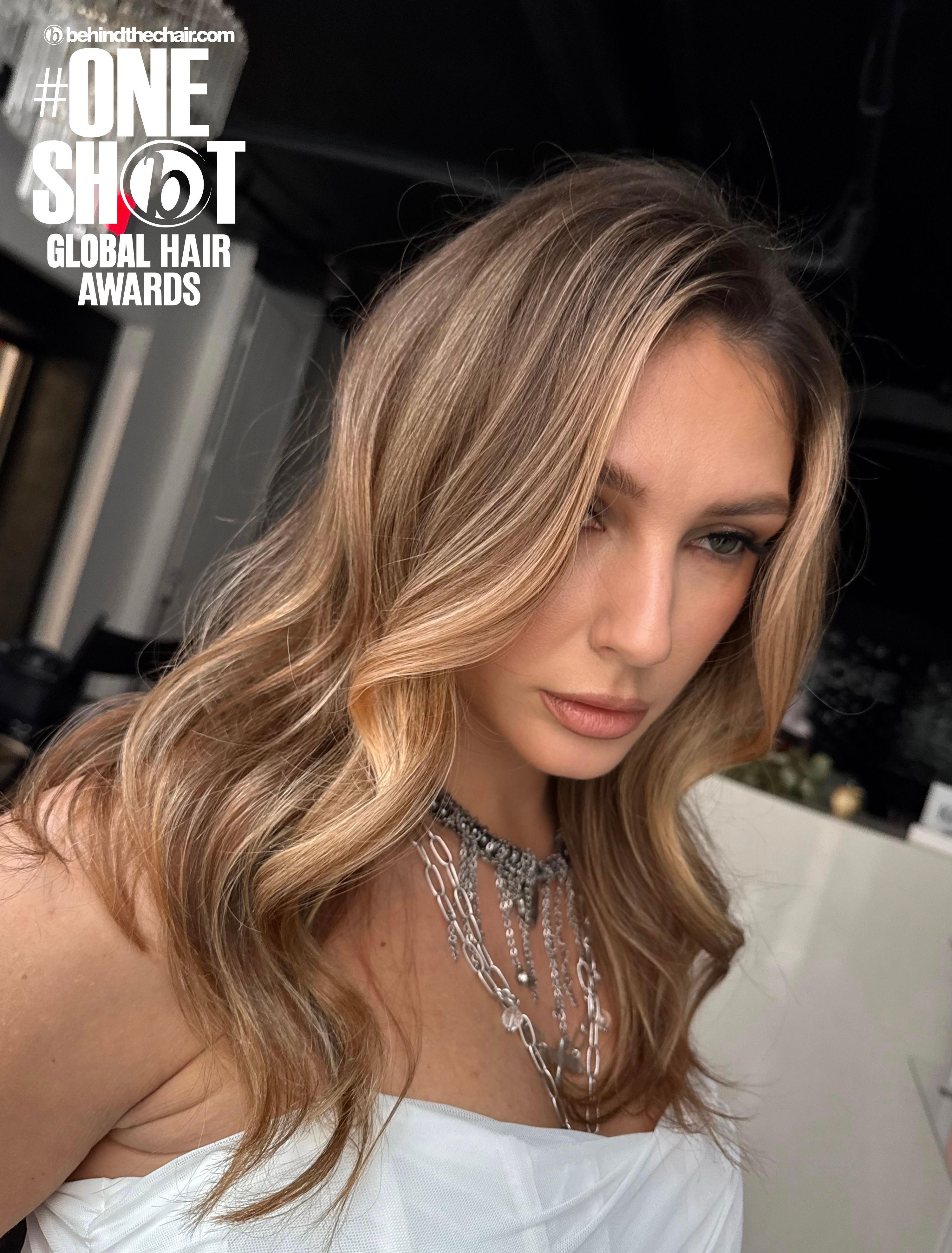 Dziyana Hanakova — Warm Balayage ONESHOT Hair Awards entry
