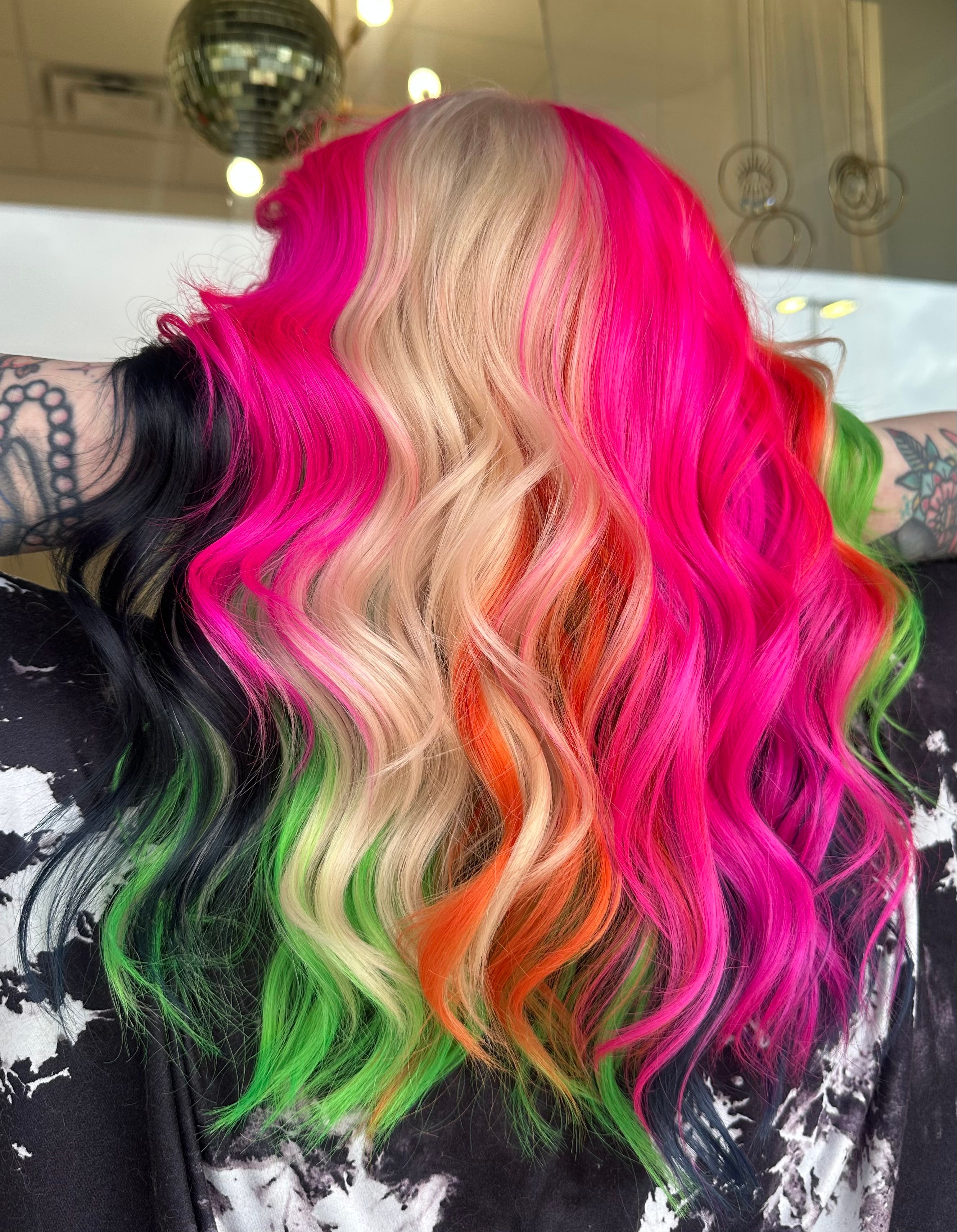 Chelsea Roberts — Color Blocking ONESHOT Hair Awards entry
