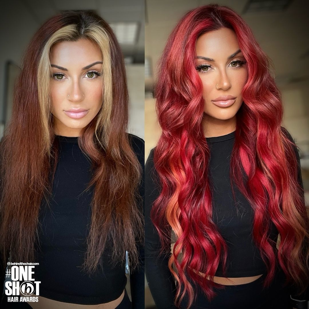 Andrea Figuly — Color Transformation ONESHOT Hair Awards entry