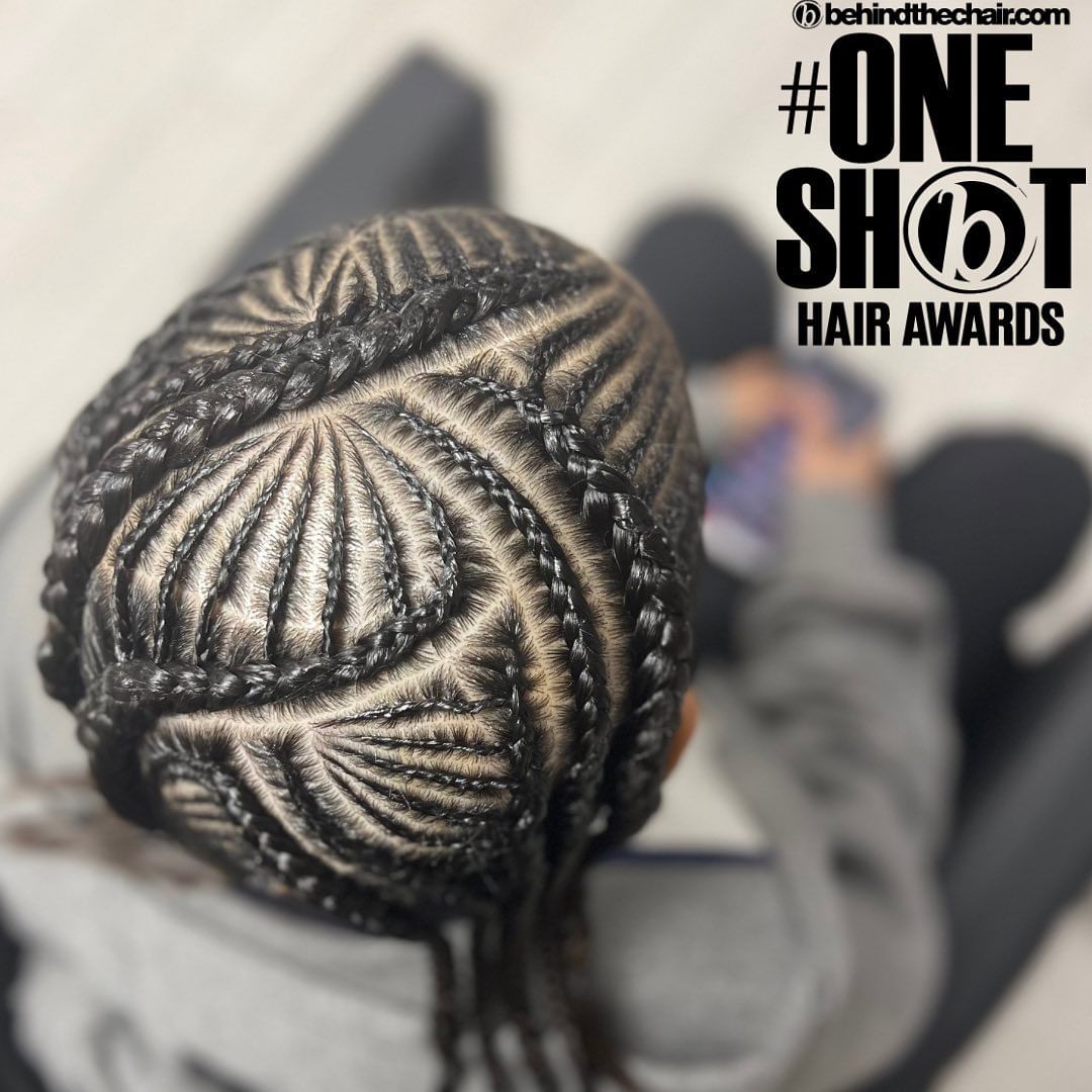 Rosaline Hess — Intricate Braids & Twists ONESHOT Hair Awards entry