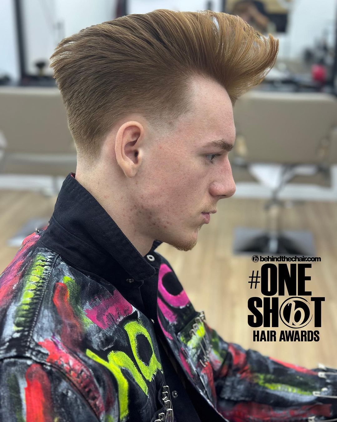 Robert Dragotoiu — Men's Cut ONESHOT Hair Awards entry
