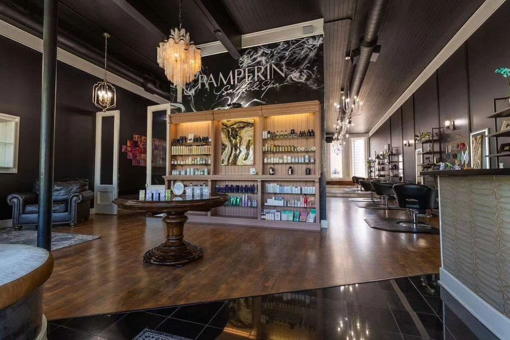Pamperin Salon Spa — Salon Decor ONESHOT Hair Awards entry
