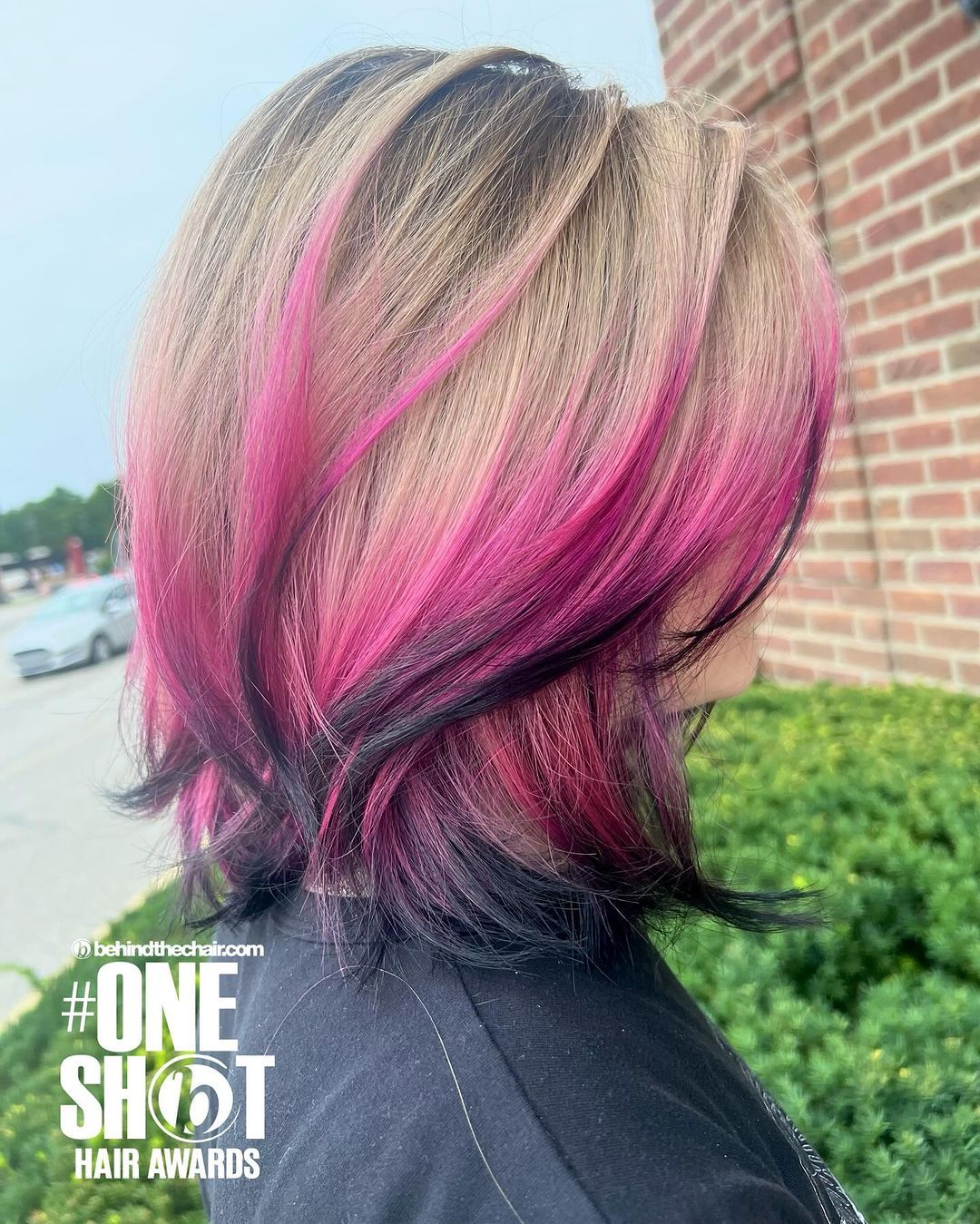 Megan Koellisch — Color Blocking ONESHOT Hair Awards entry