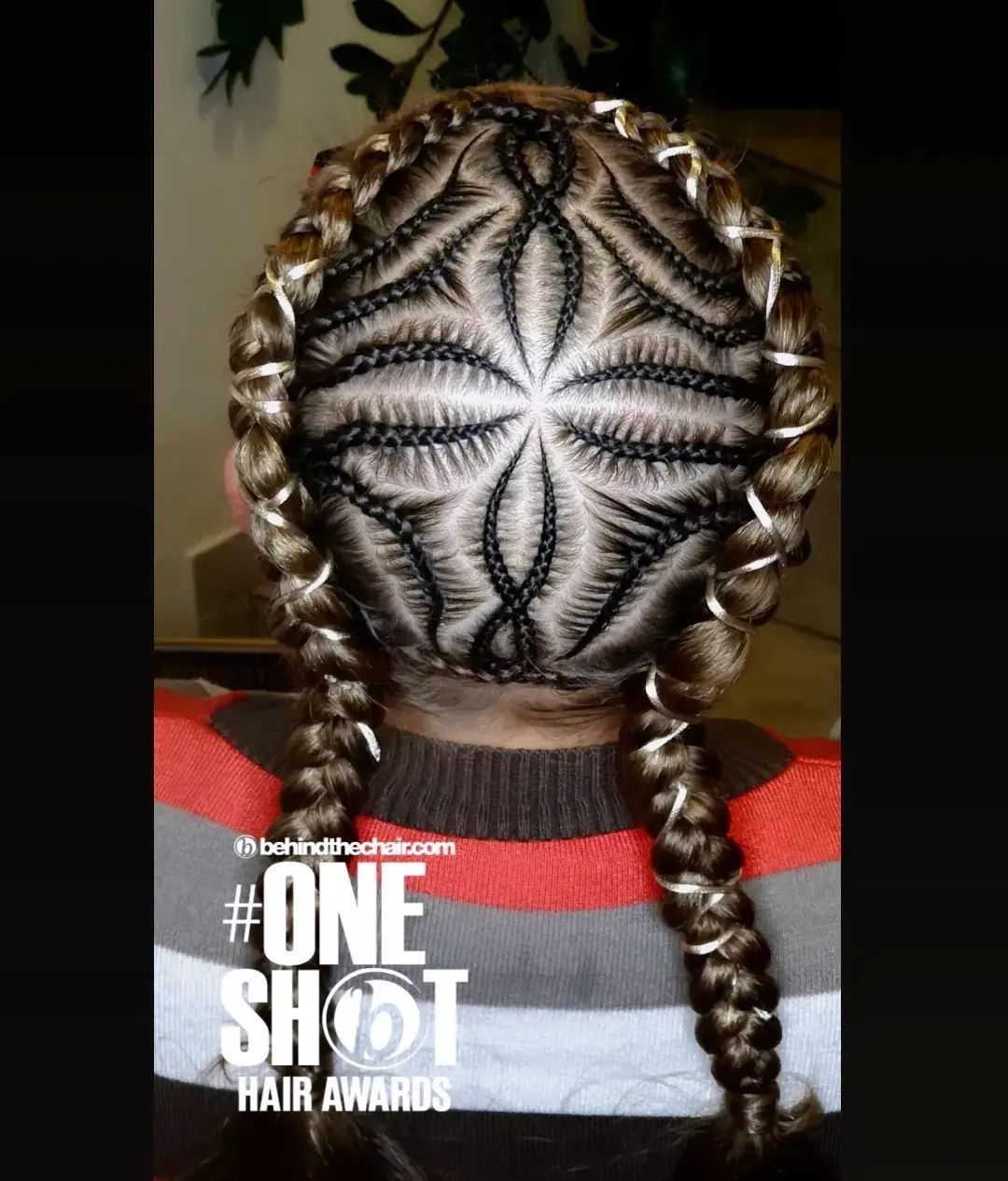 Sabina Mazáč — Intricate Braids & Twists ONESHOT Hair Awards entry