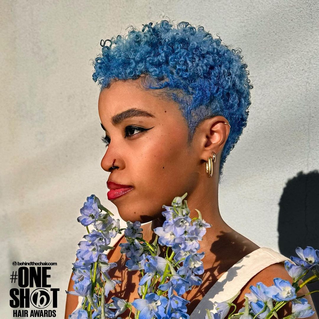 Tahirah Carter — Pixie/Bixie ONESHOT Hair Awards entry
