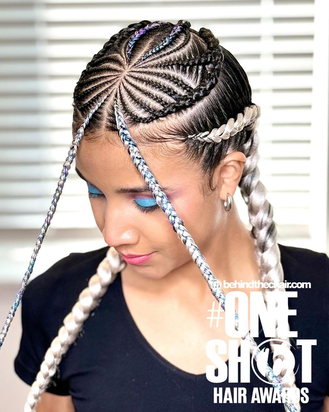 Paula Andrea Rodriguez — Intricate Braids & Twists ONESHOT Hair Awards entry