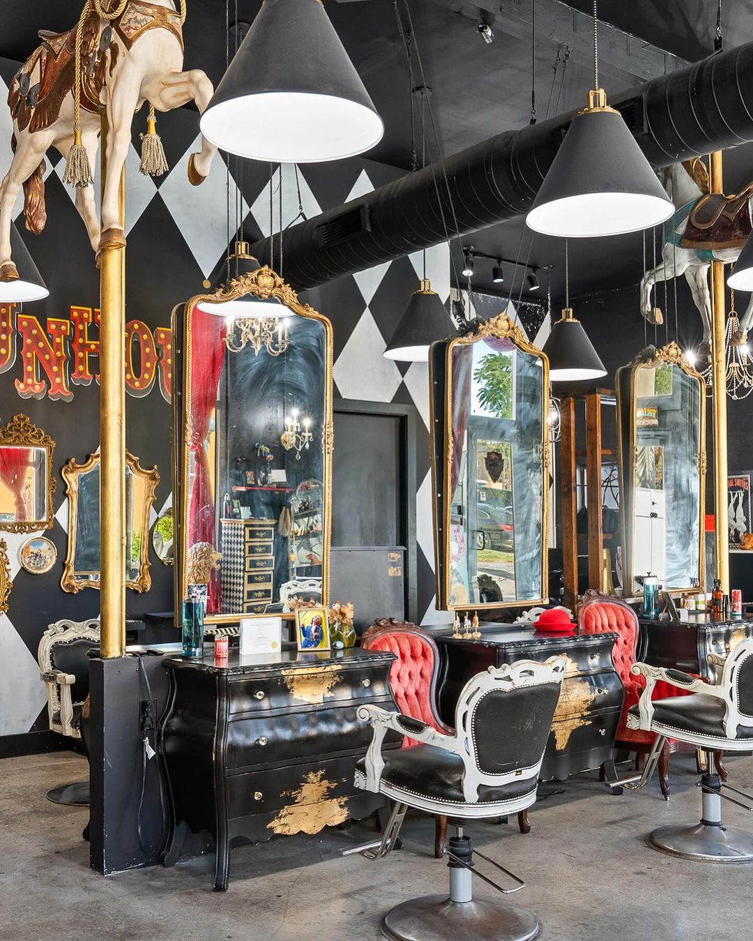Haircircusfreaks — Salon Decor ONESHOT Hair Awards entry
