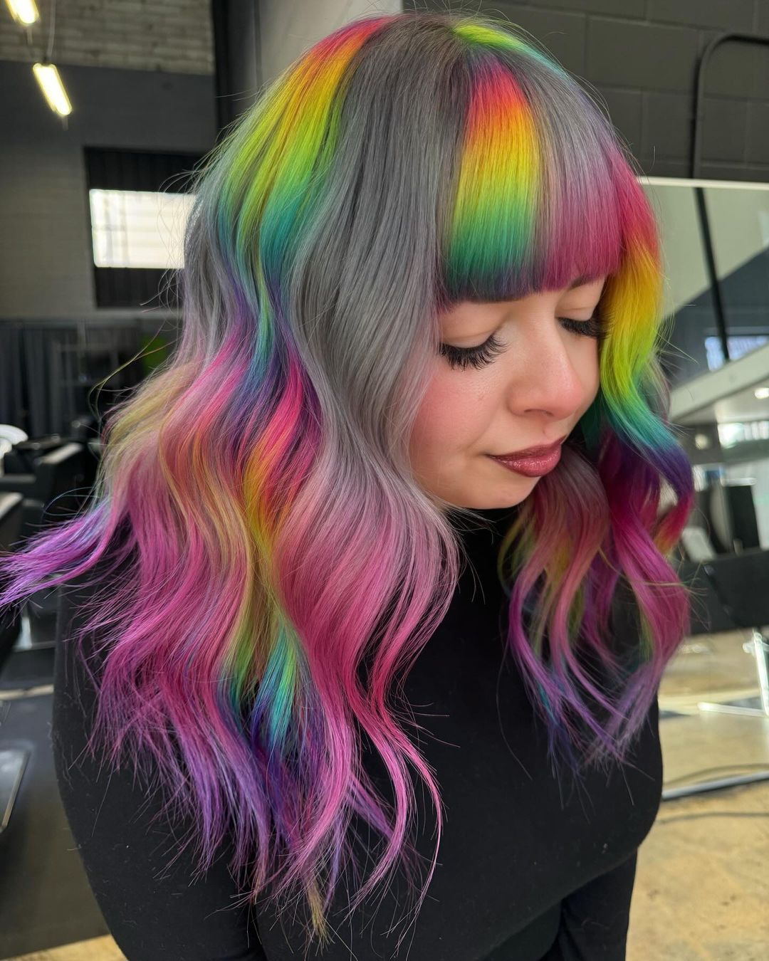 Hannah Mejia — Color Blocking ONESHOT Hair Awards entry