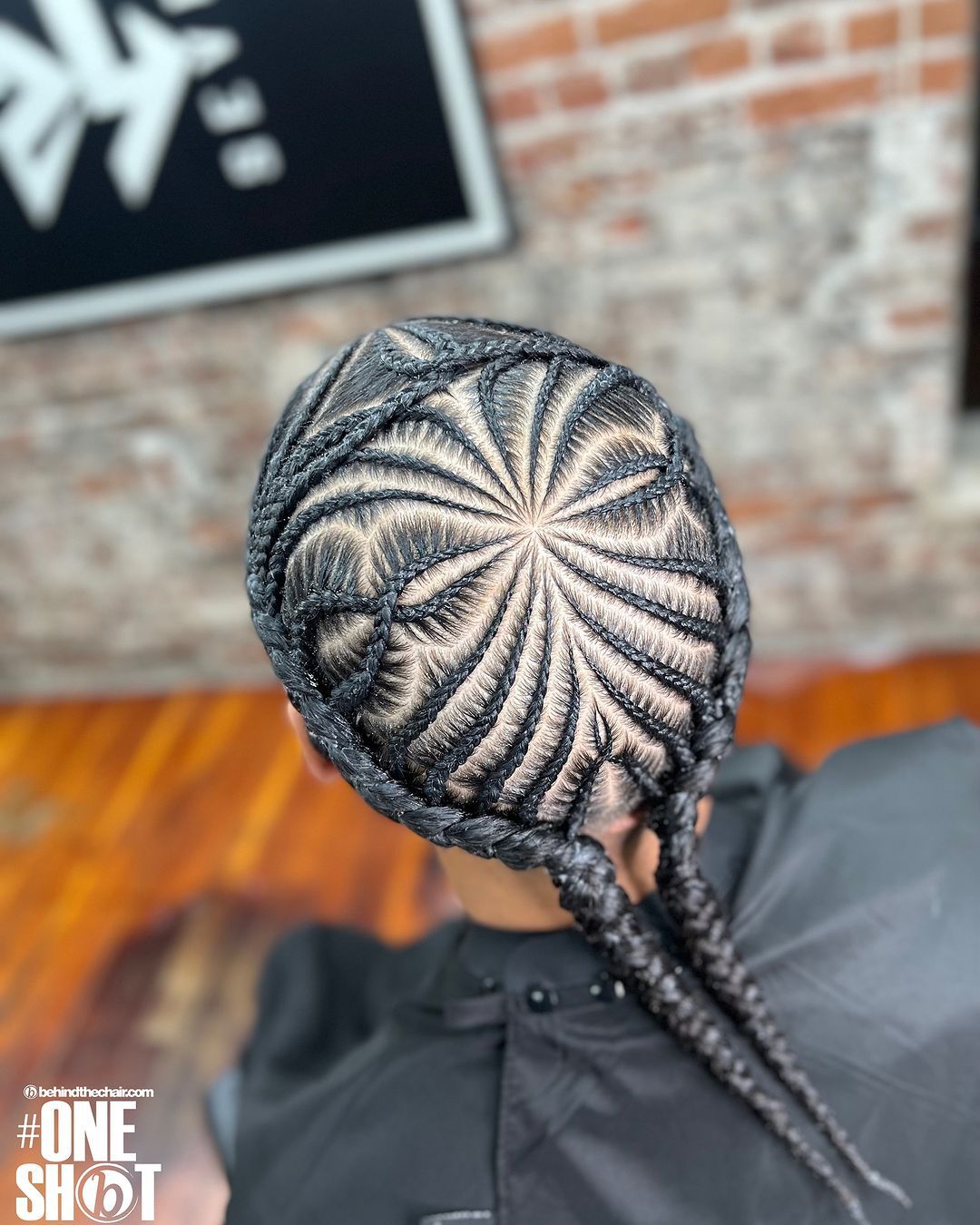 Jonathan Contreras — Intricate Braids & Twists ONESHOT Hair Awards entry