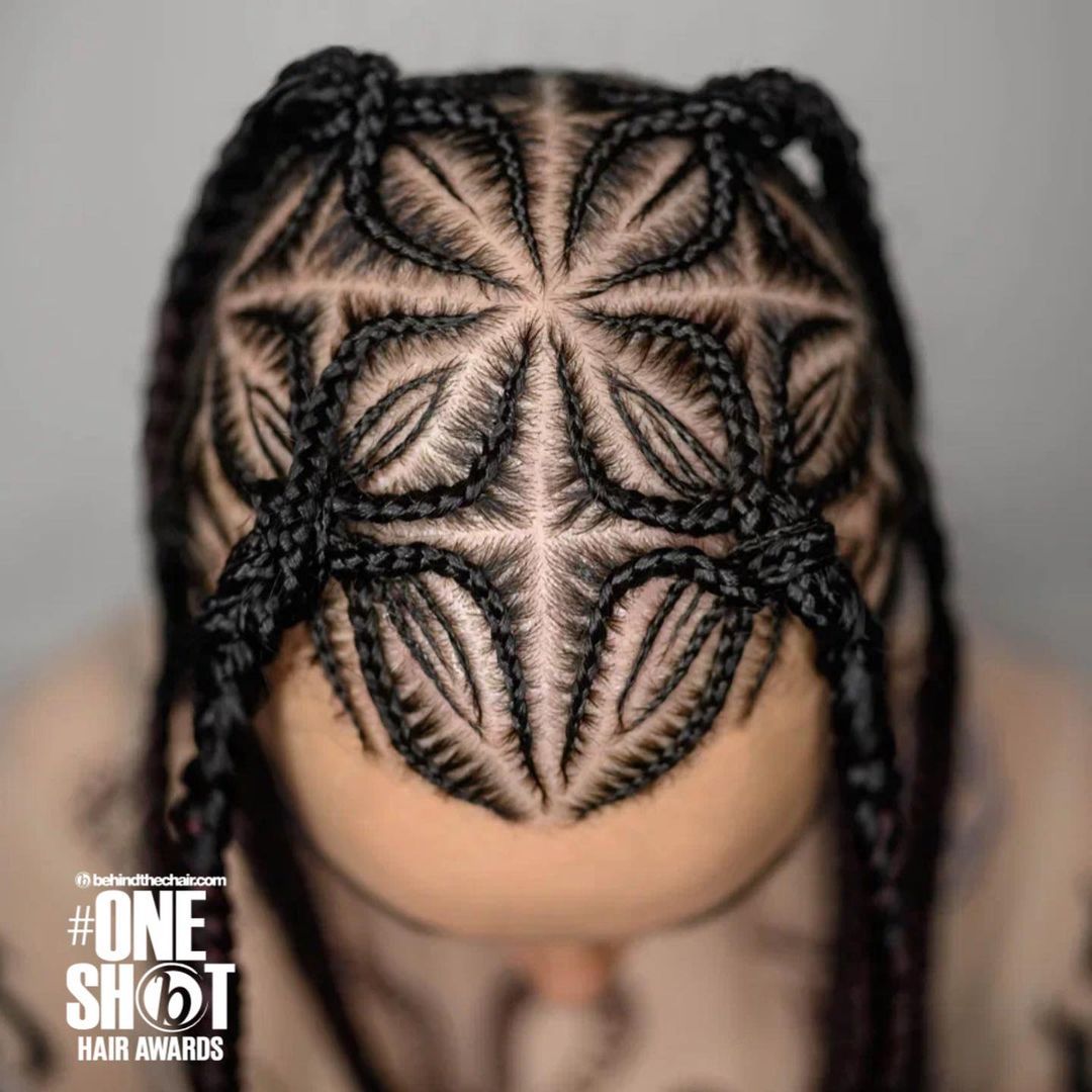 Julia Gnezdilova — Intricate Braids & Twists ONESHOT Hair Awards entry