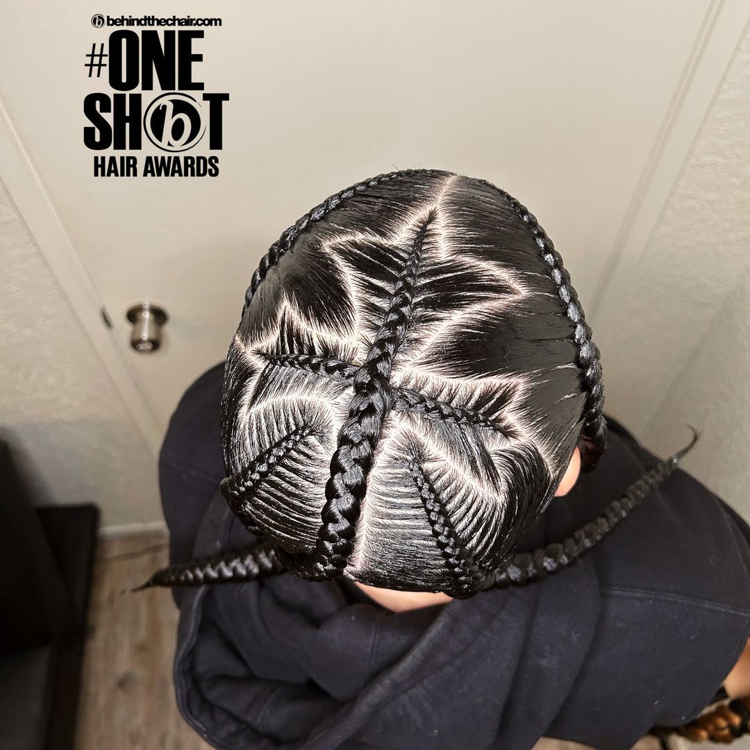Katy Ortiz — Intricate Braids & Twists ONESHOT Hair Awards entry