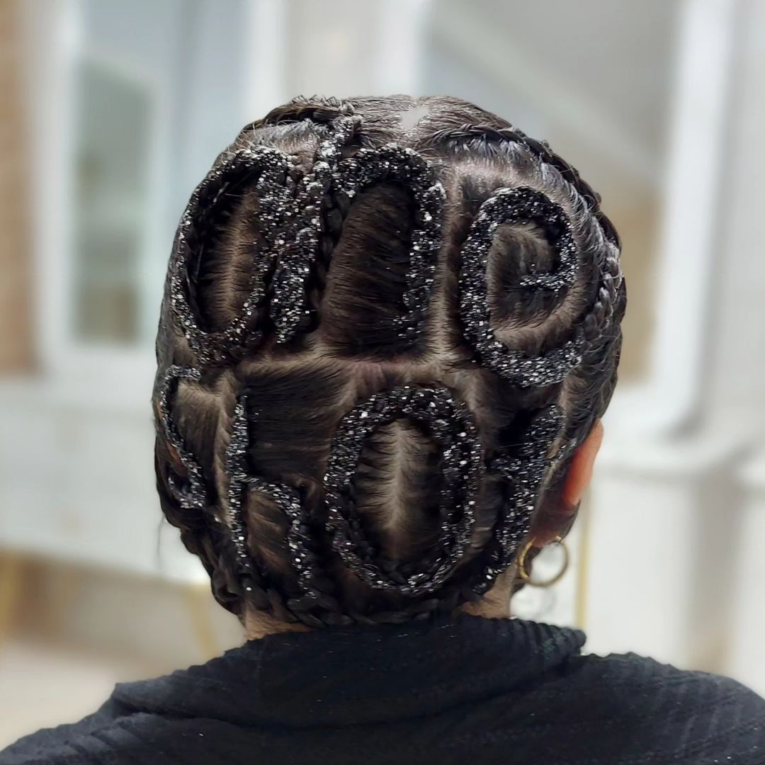 Farimah Vakili — Intricate Braids & Twists ONESHOT Hair Awards entry