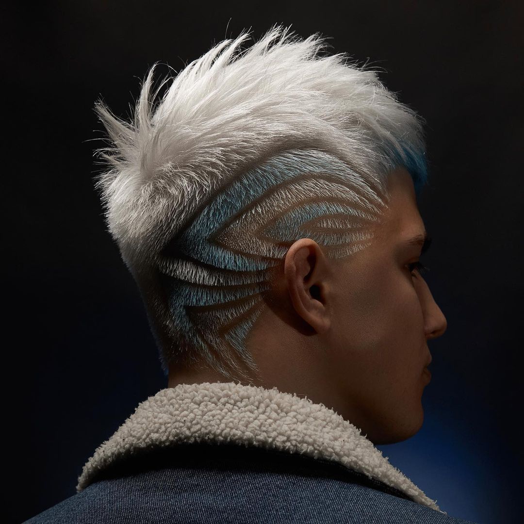 Antonina SHMELEVA — Men's Cut ONESHOT Hair Awards entry