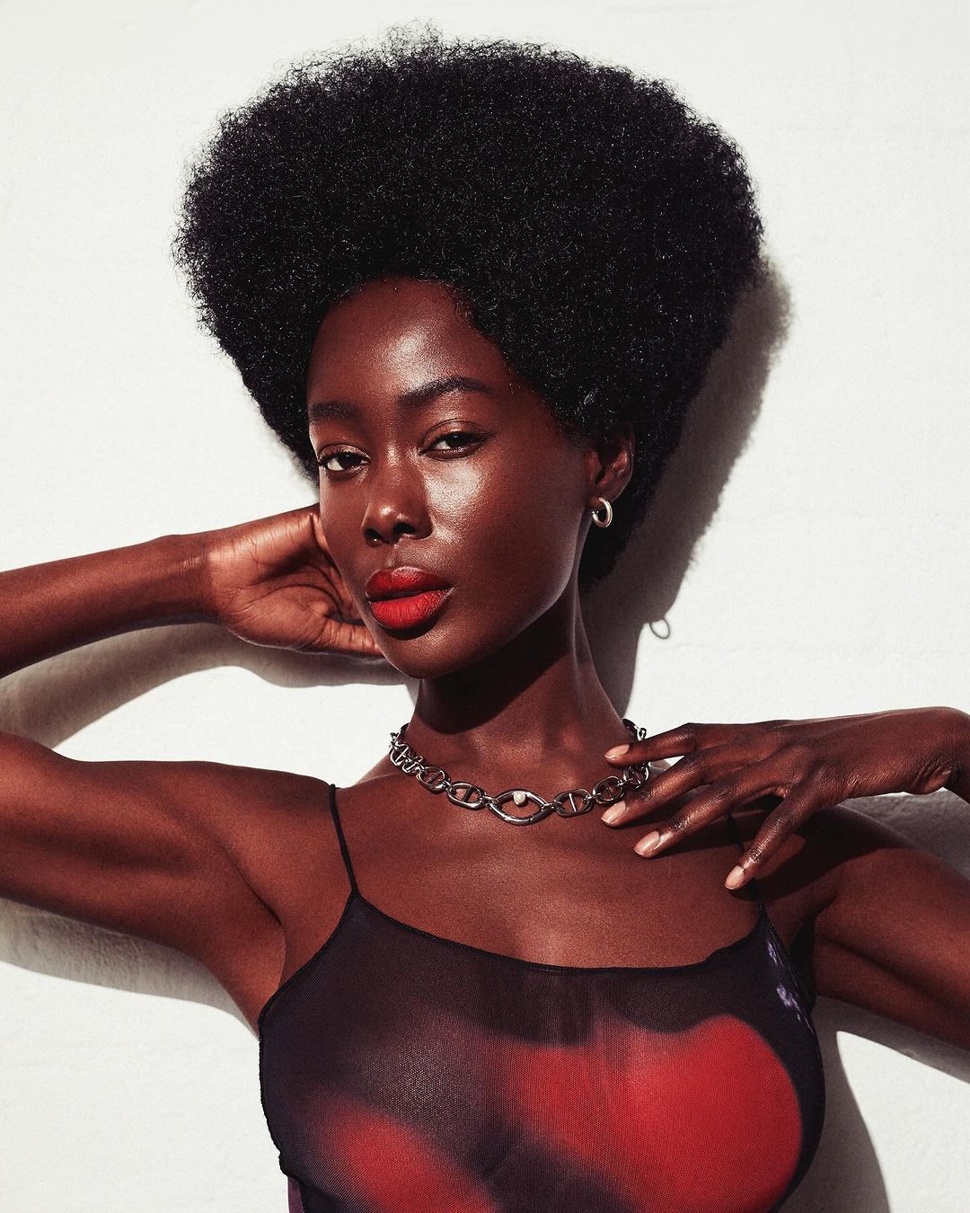 Pashcan'el Mitchell — Texture Shot ONESHOT Hair Awards entry