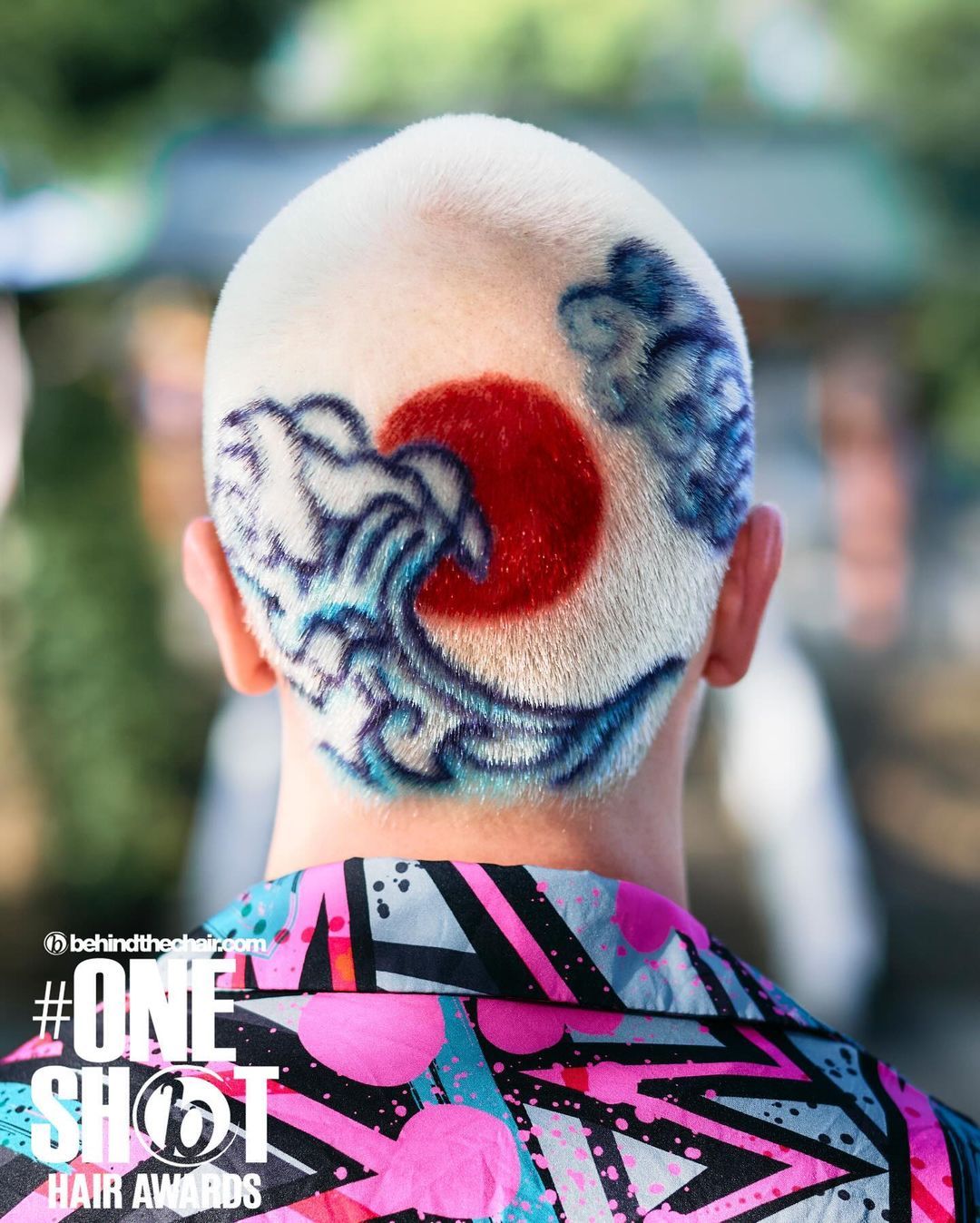 Ryosuke Nomura — Hair Tattoo ONESHOT Hair Awards entry