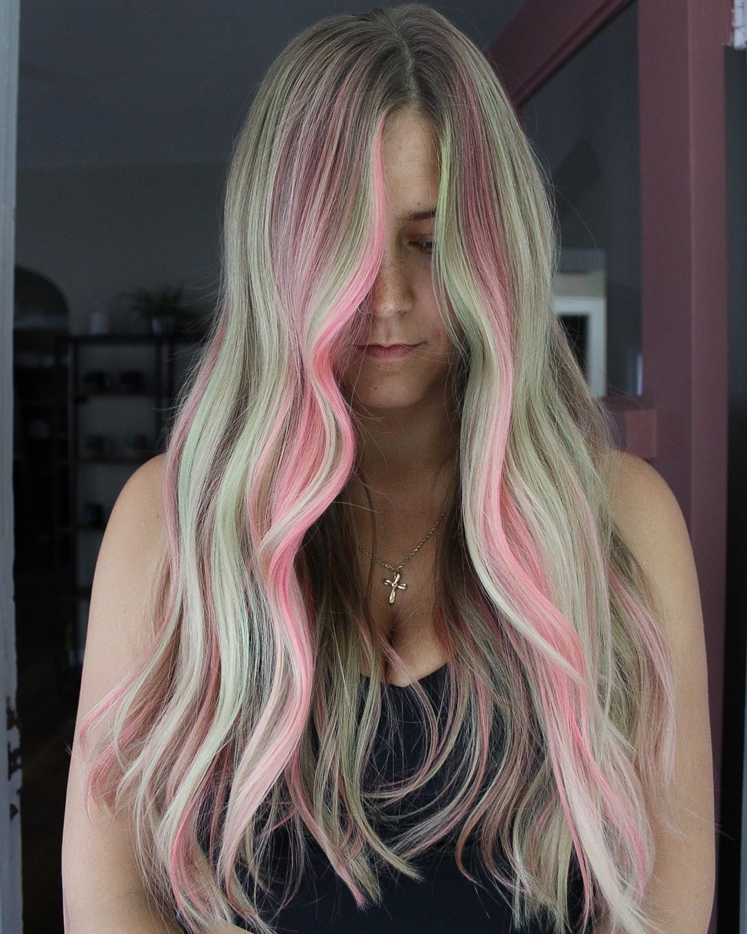Heatherpaints Hair — Creative Color ONESHOT Hair Awards entry