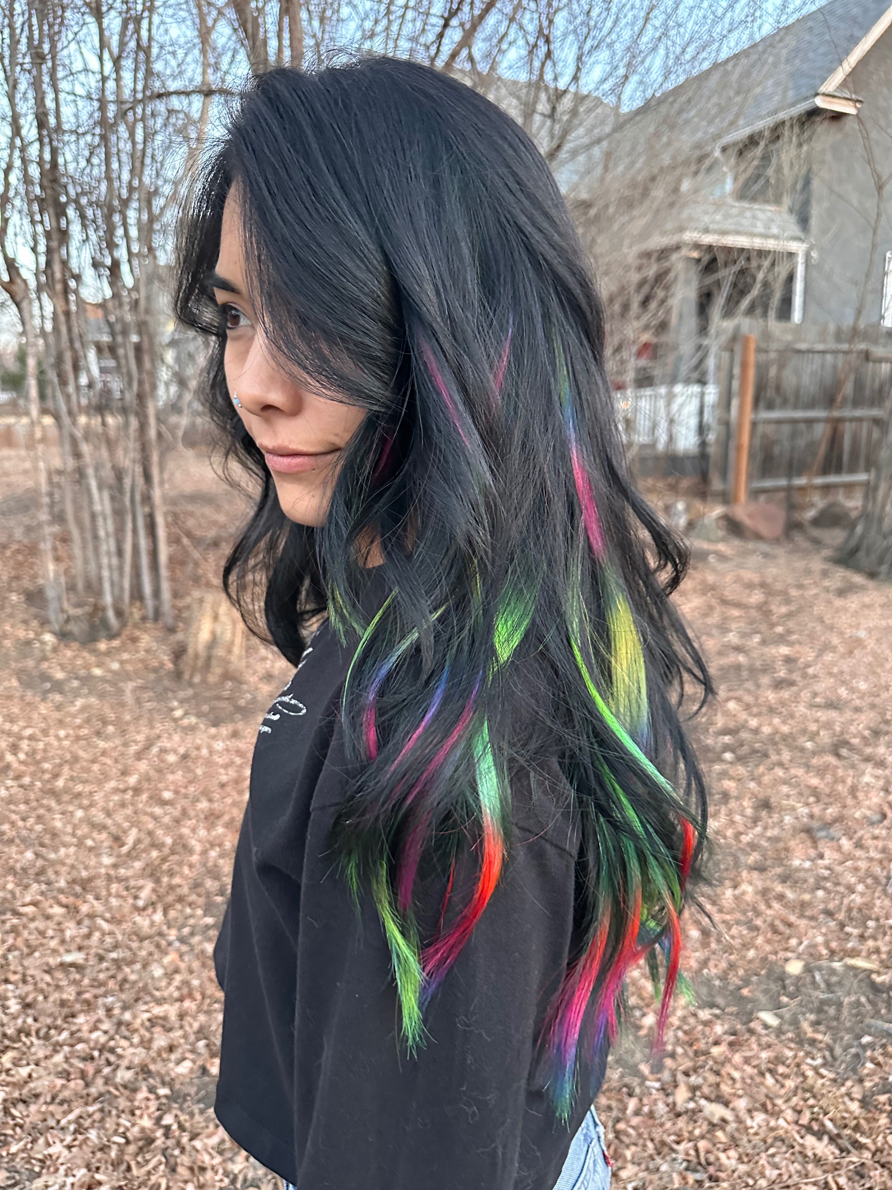 Sydney Wieland — Color Blocking ONESHOT Hair Awards entry