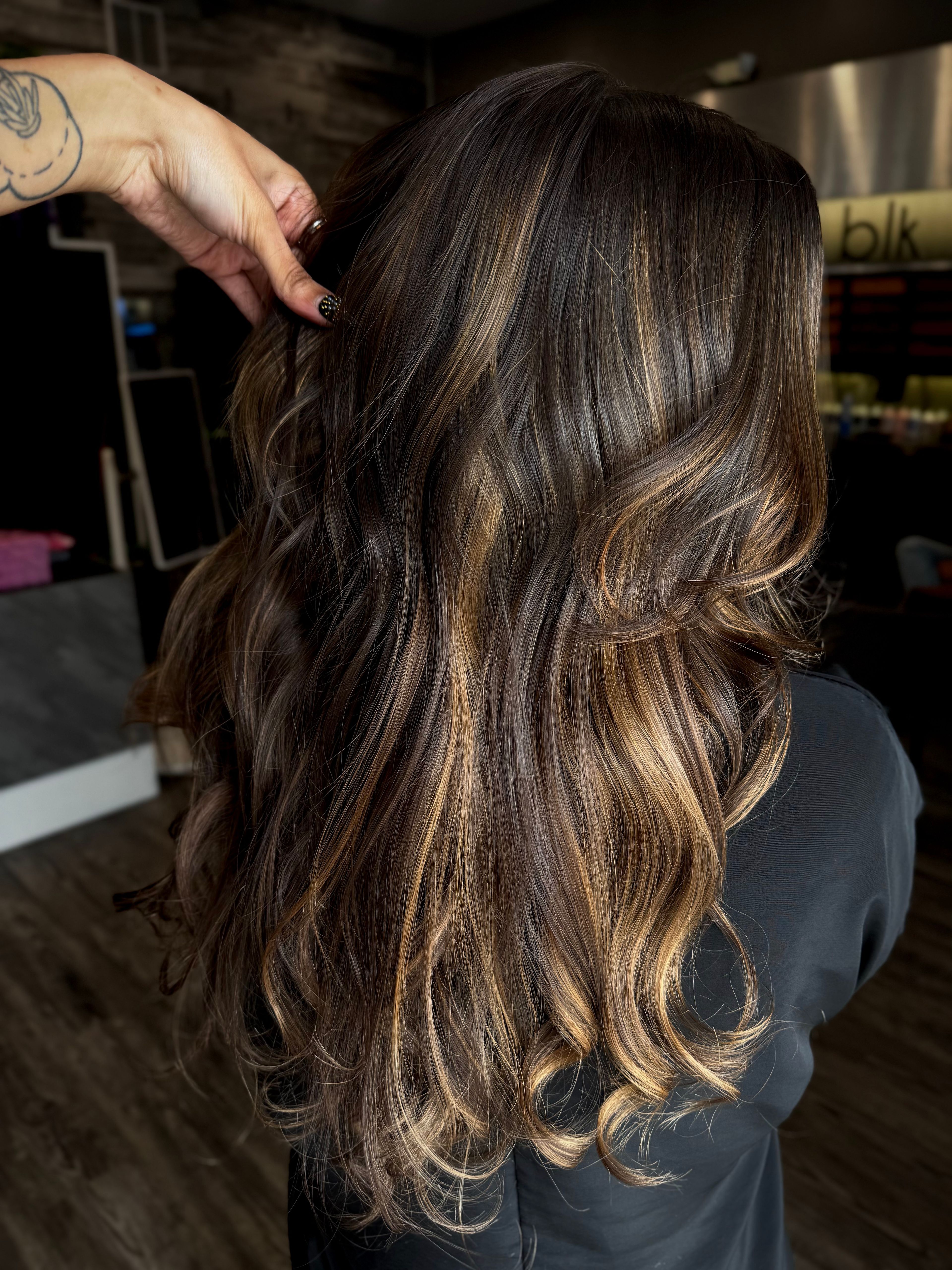 Alexus Drummond — Warm Balayage ONESHOT Hair Awards entry