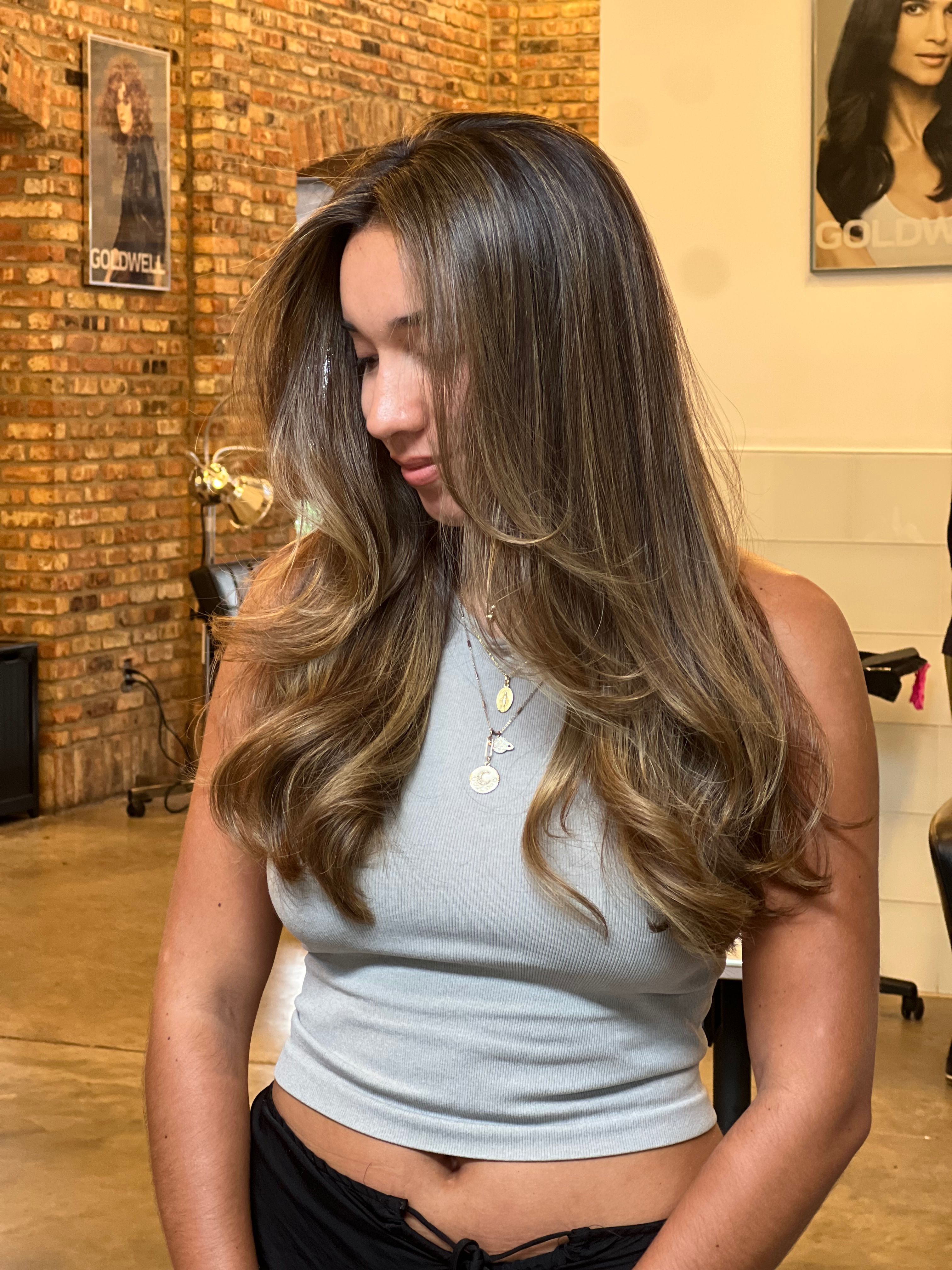 Jordin Hall — Warm Balayage ONESHOT Hair Awards entry