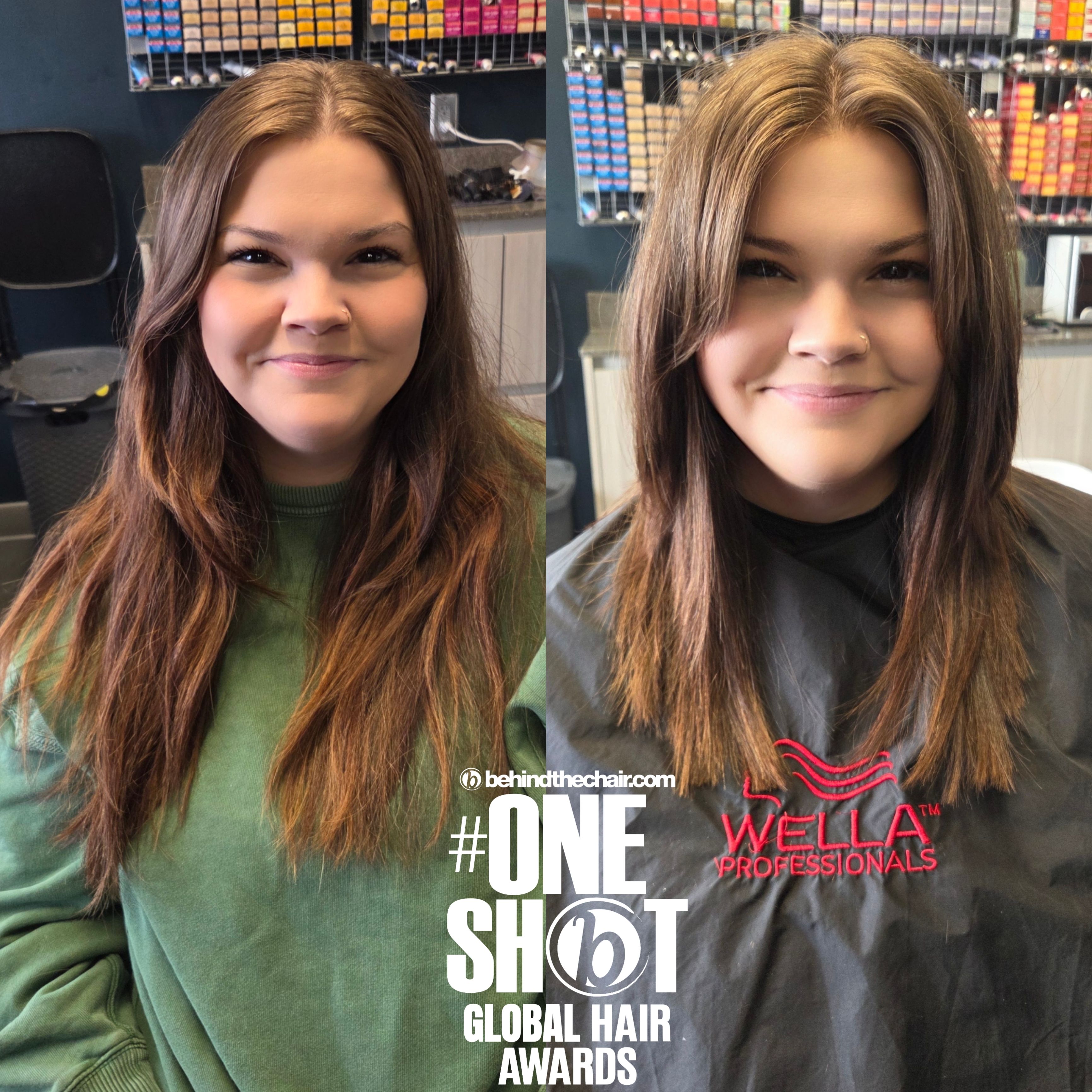 Michelle Arms — Cut Transformation ONESHOT Hair Awards entry