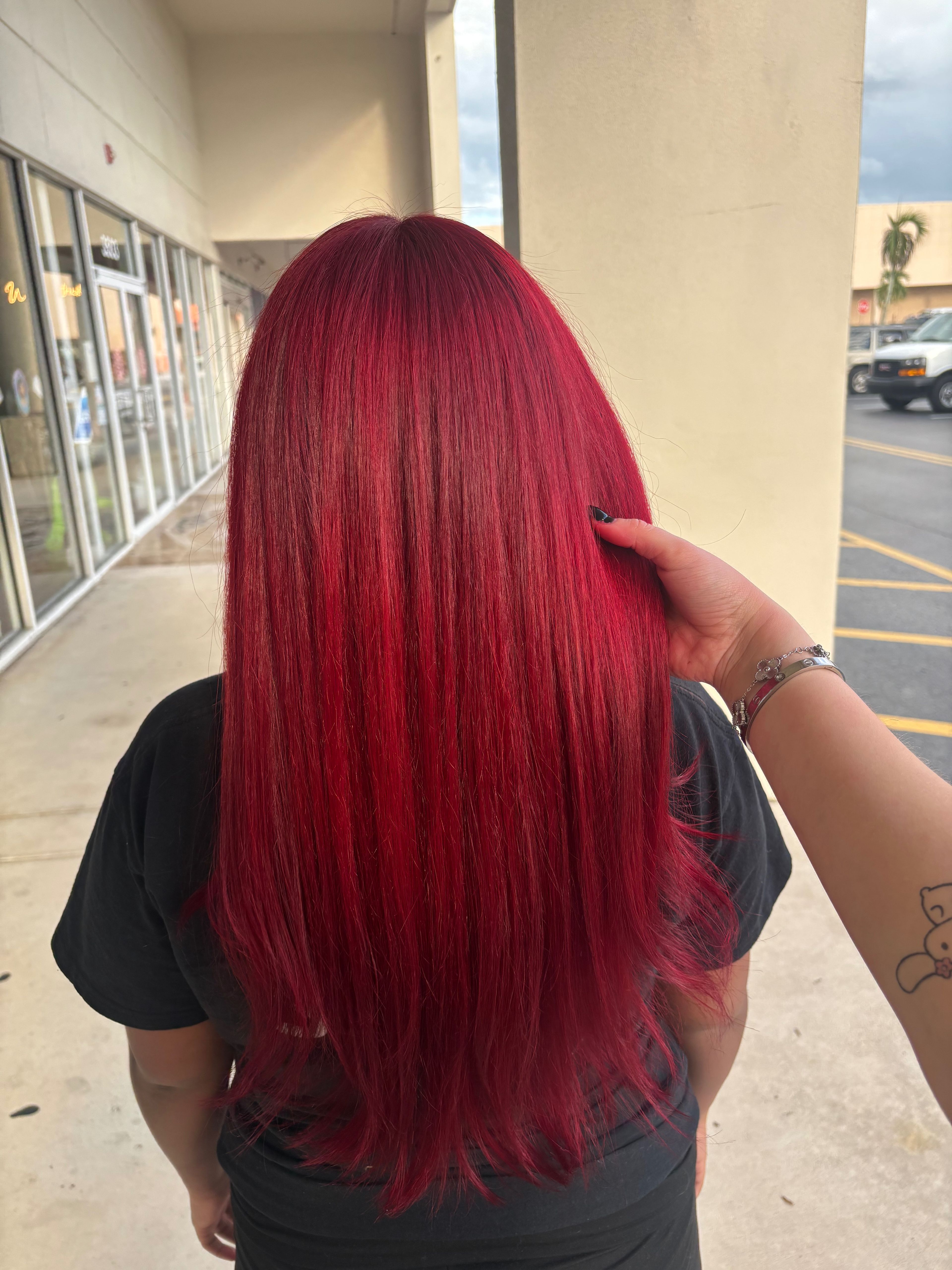 Briana Burgos — Reds ONESHOT Hair Awards entry