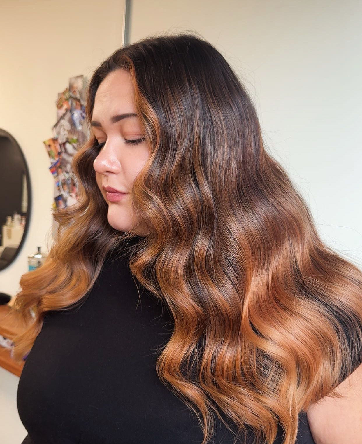 Kayla Kennedy — Warm Balayage ONESHOT Hair Awards entry