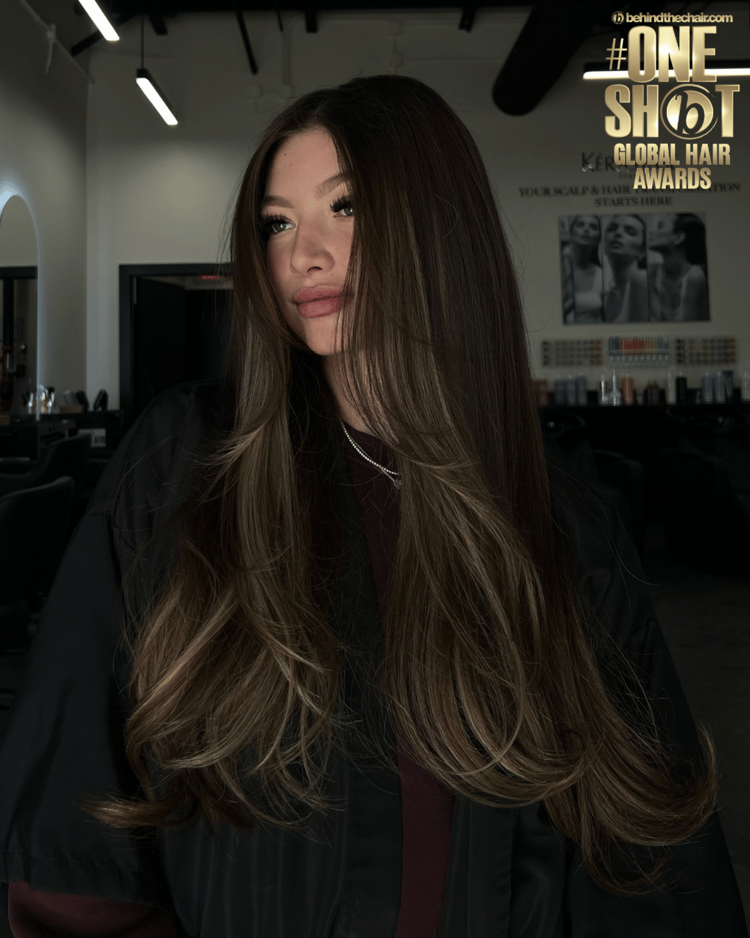 Taylor Lindley — Brunettes ONESHOT Hair Awards entry