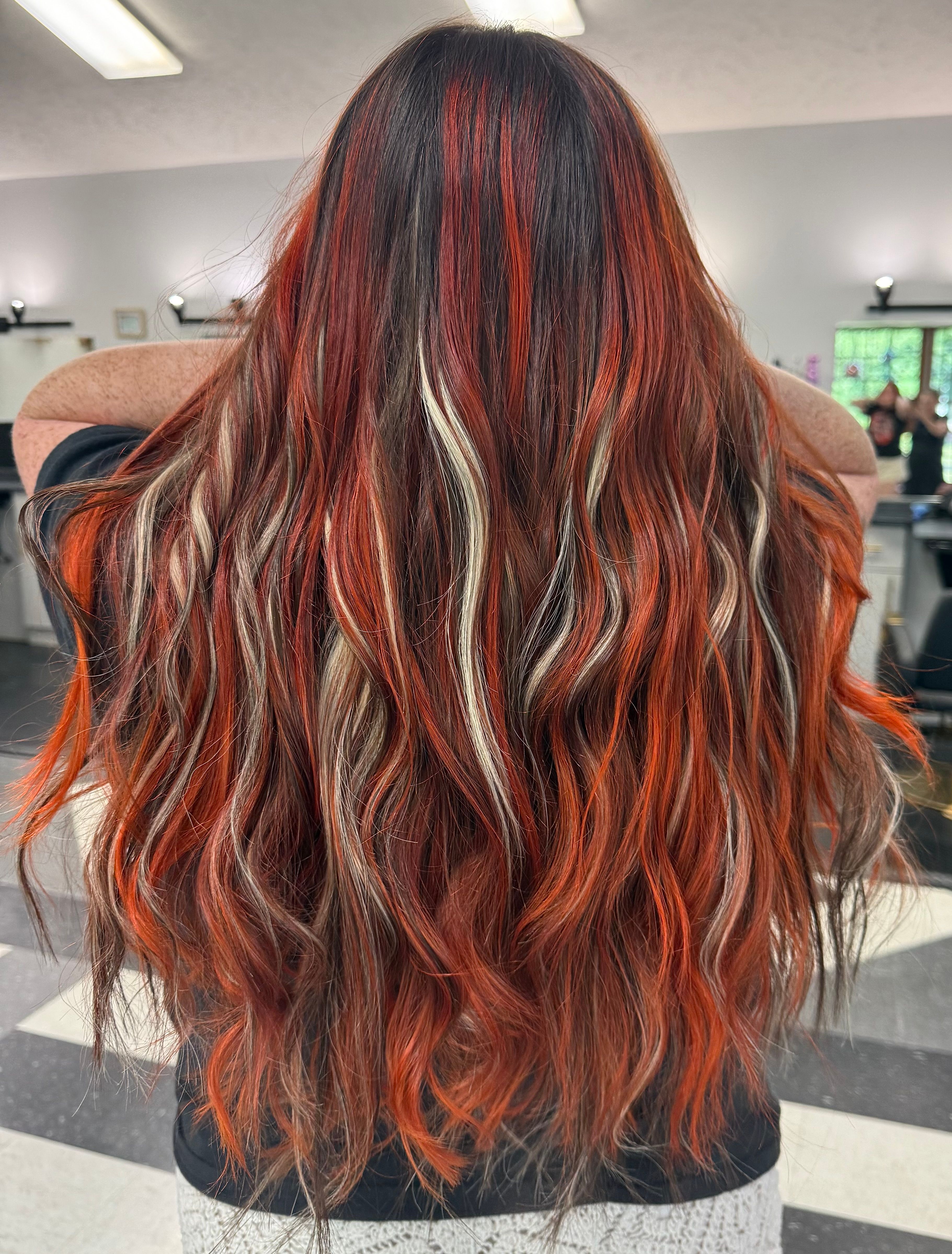 Audra Brown — Reds ONESHOT Hair Awards entry