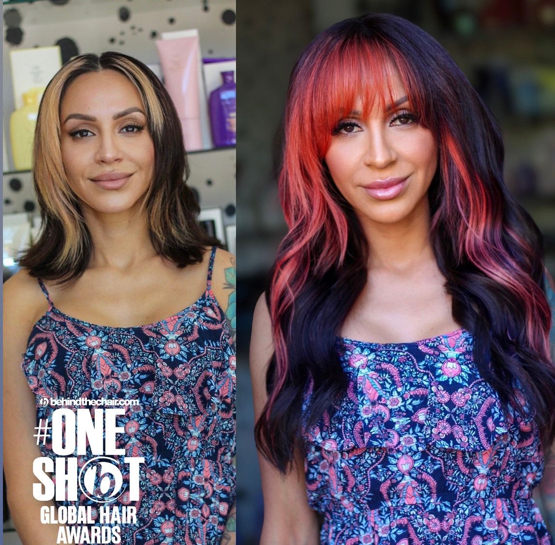Stella Digiovanni — Color Blocking ONESHOT Hair Awards entry