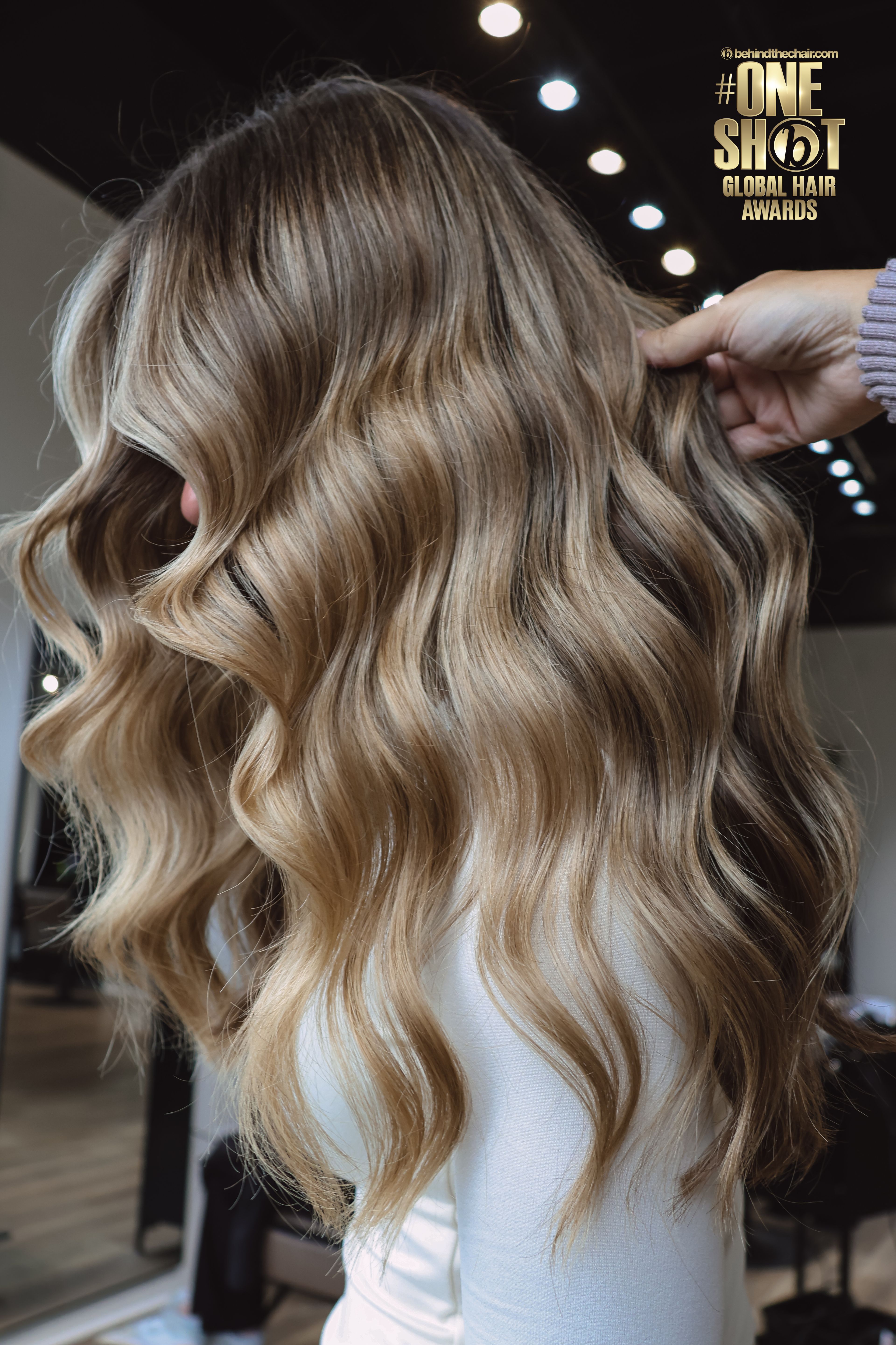 Elaina Trudell — Cool Balayage ONESHOT Hair Awards entry