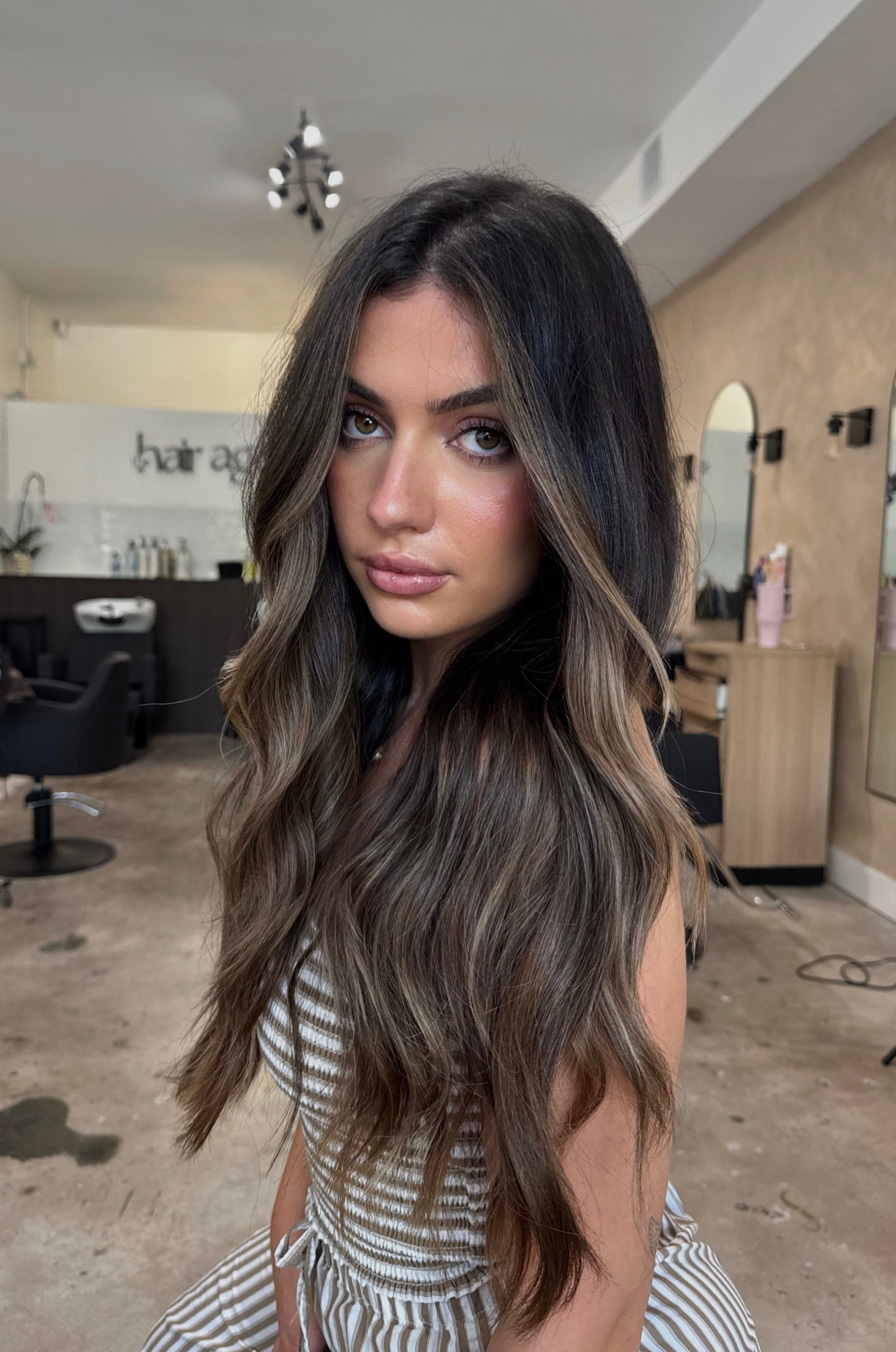 Haroula Perrikos — Brunettes ONESHOT Hair Awards entry