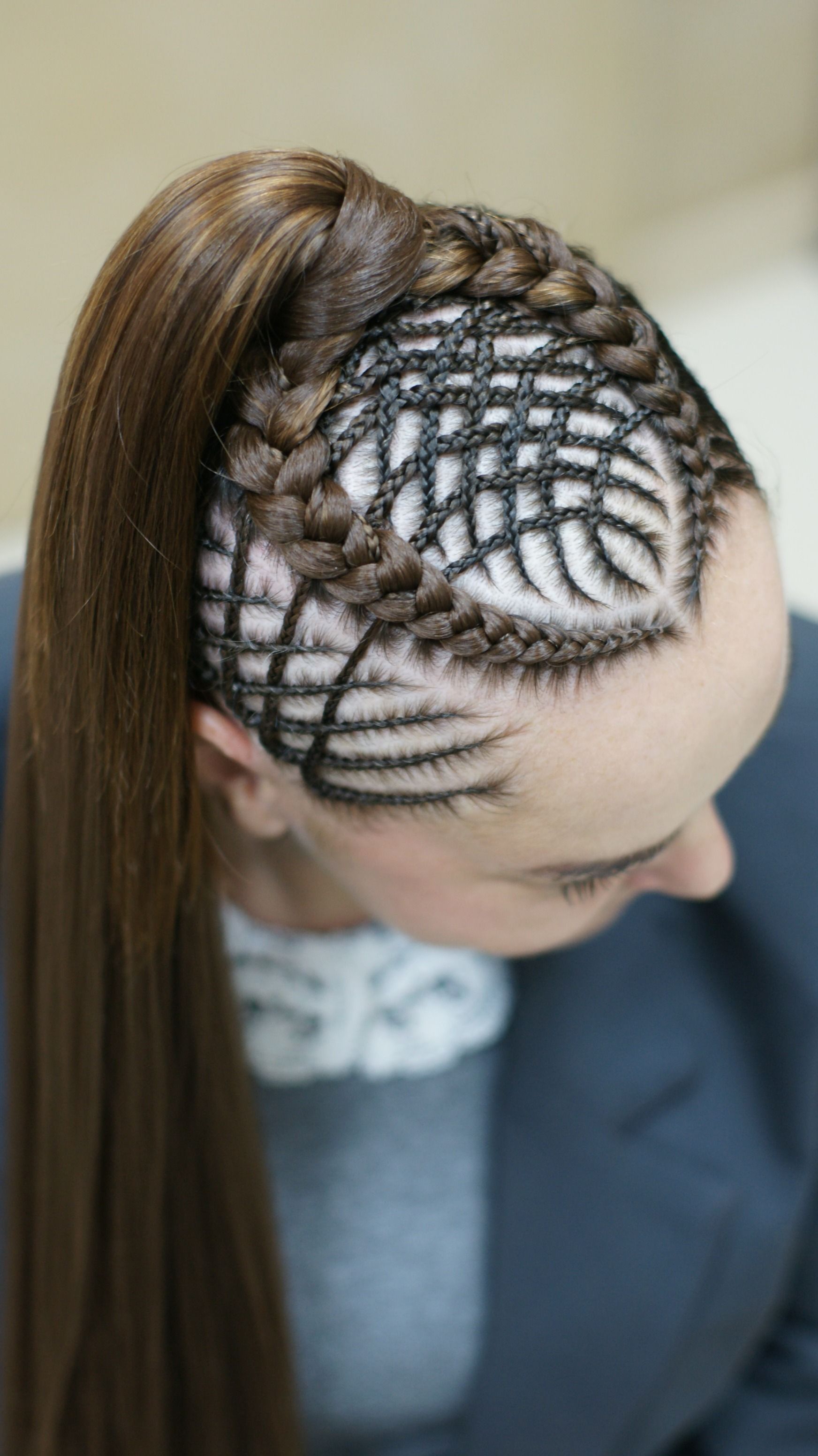 Inga Saribekian — Intricate Braids & Twists ONESHOT Hair Awards entry