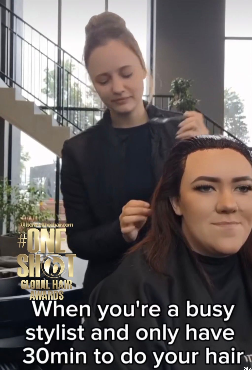 Chane Eales — Funny Video ONESHOT Hair Awards entry