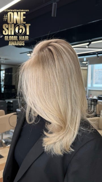Smbat Alikhanian — Warm Balayage ONESHOT Hair Awards entry