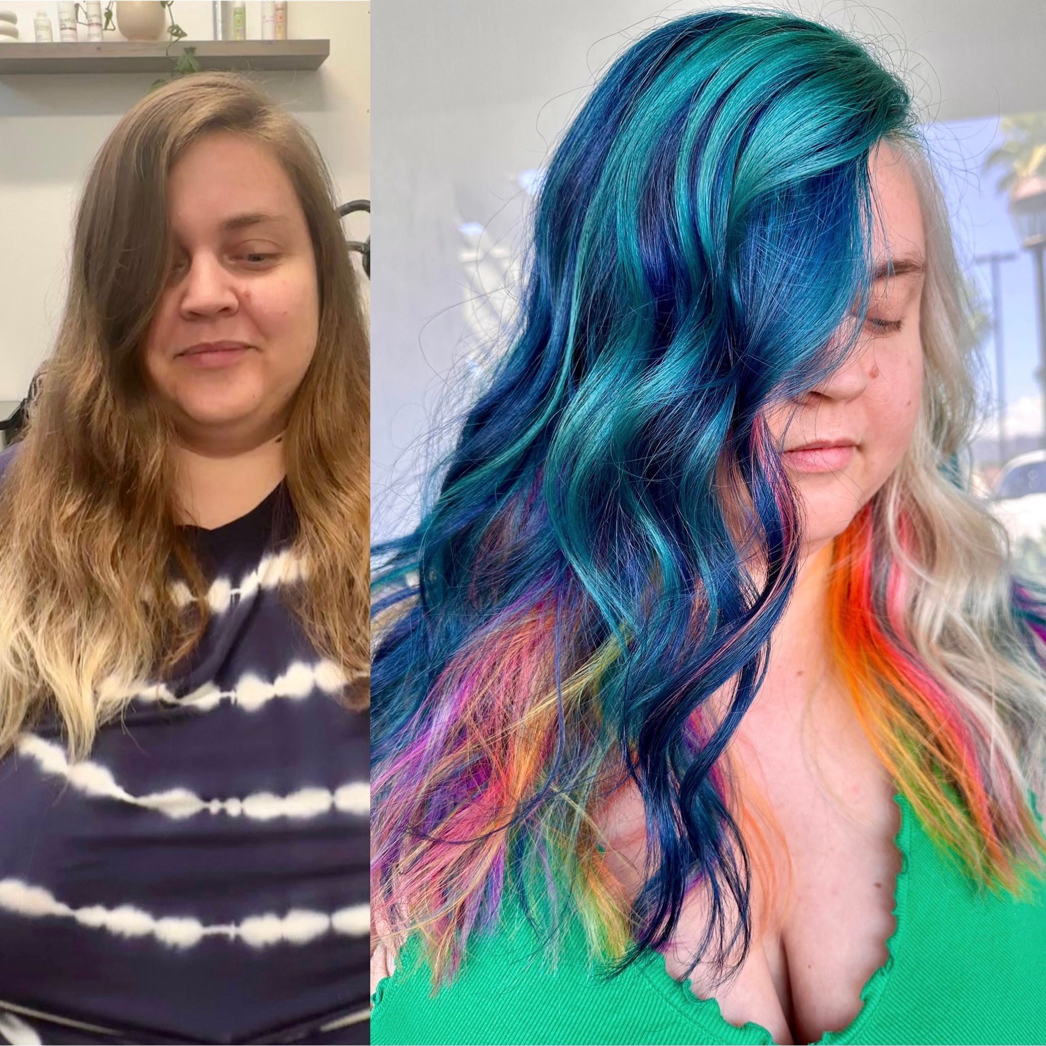 Sydney Wieland — Color Transformation ONESHOT Hair Awards entry