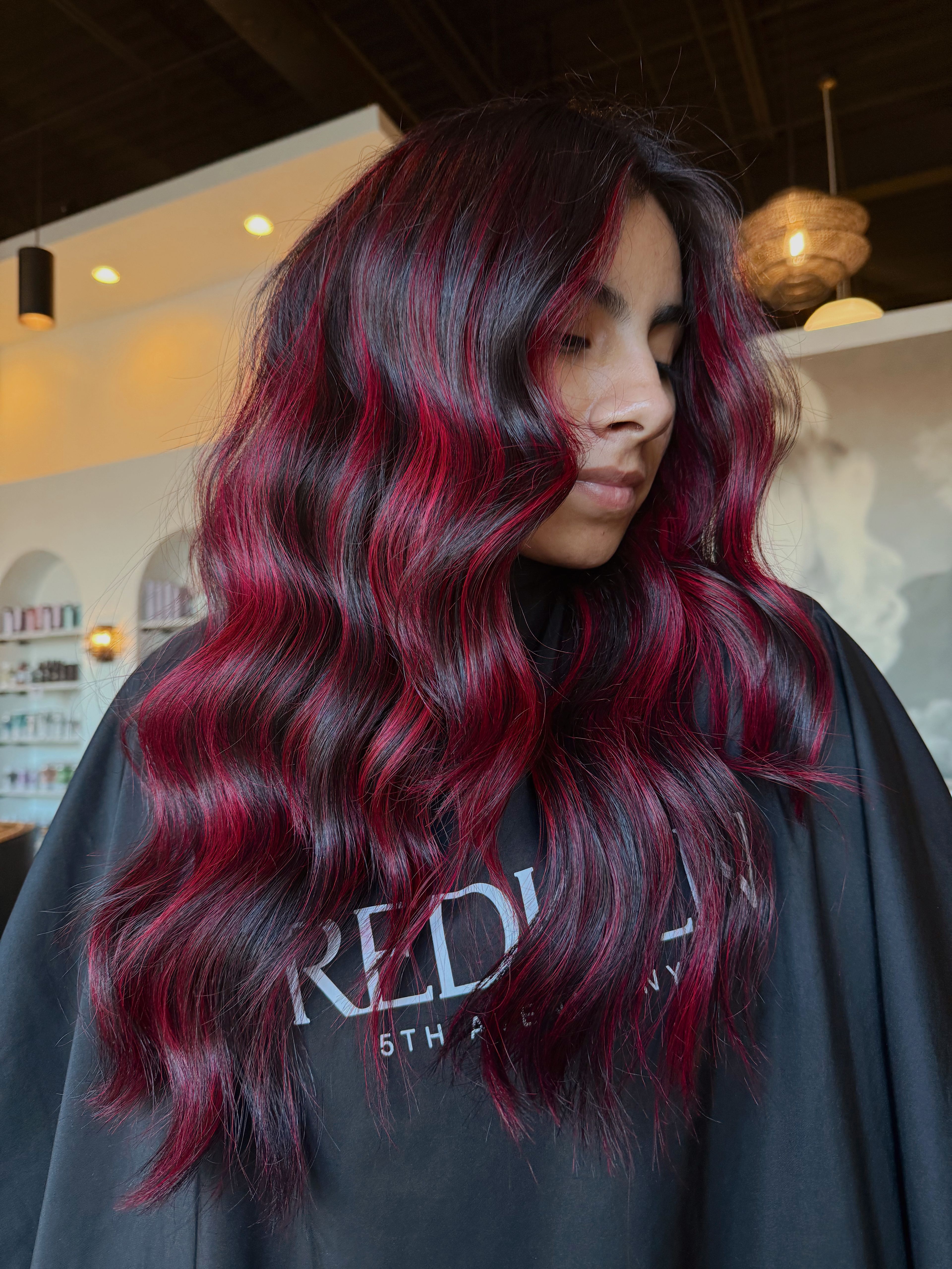 Hannah Minton — Reds ONESHOT Hair Awards entry