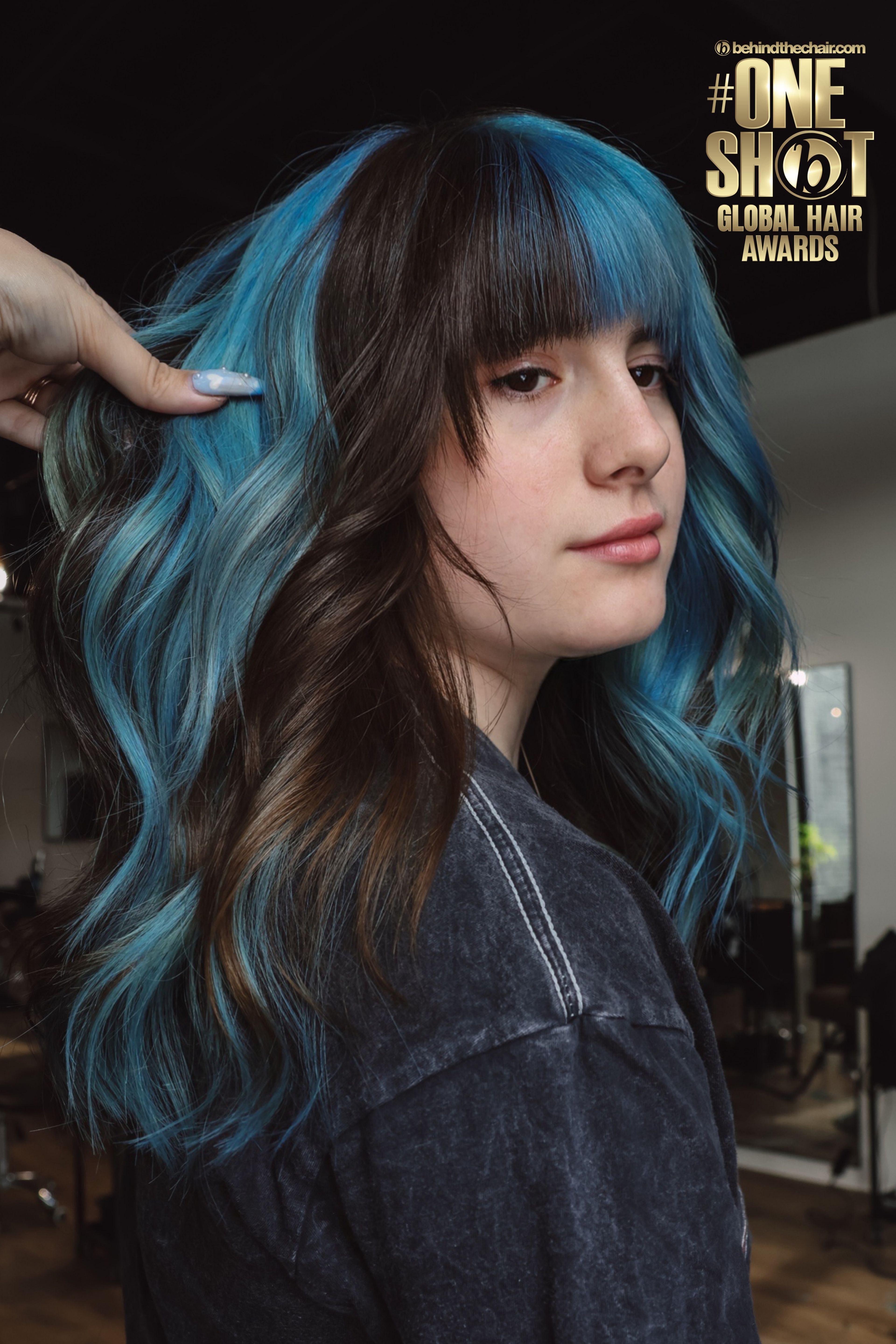 Elaina Trudell — Color Blocking ONESHOT Hair Awards entry