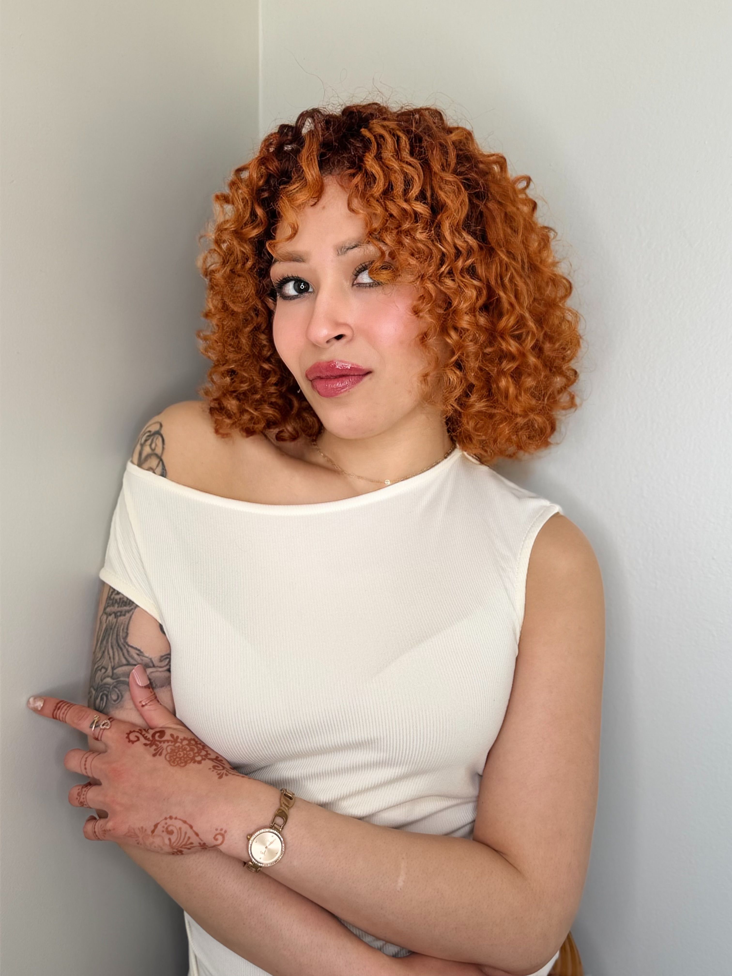 Cinnamon Striplin — Natural Texture ONESHOT Hair Awards entry