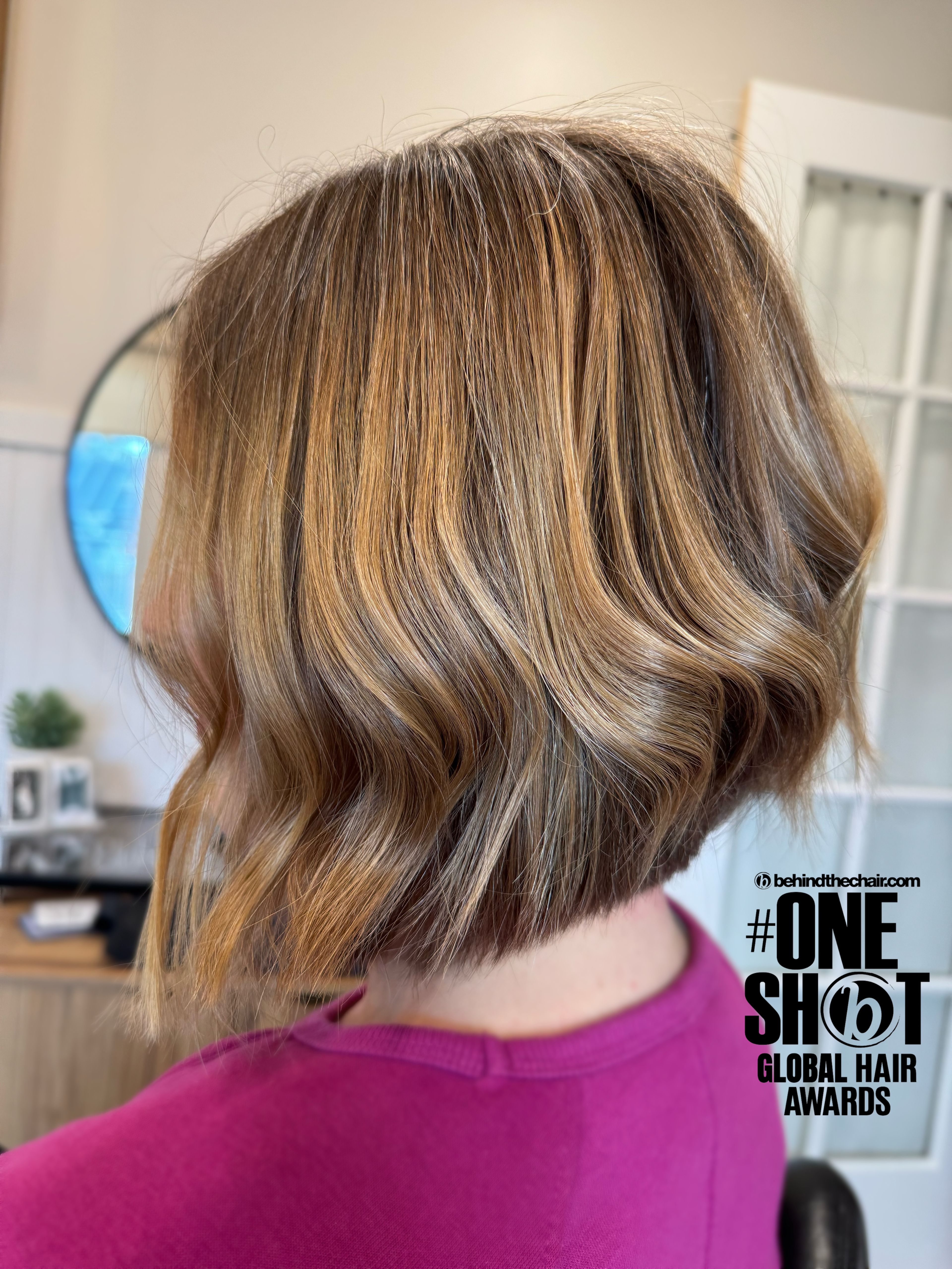 Elisha Tozer — Bob/Lob ONESHOT Hair Awards entry