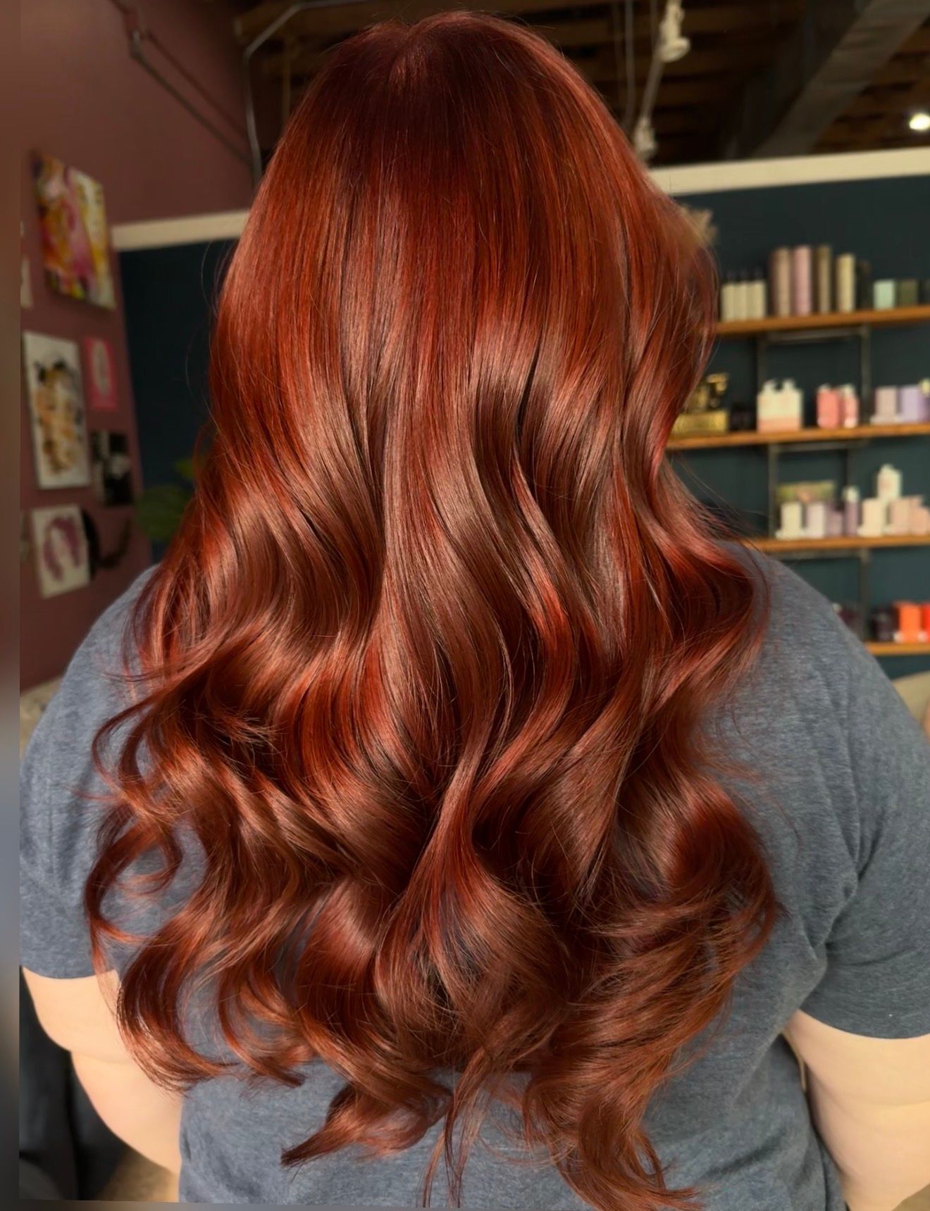 Brittany Deen — Reds ONESHOT Hair Awards entry