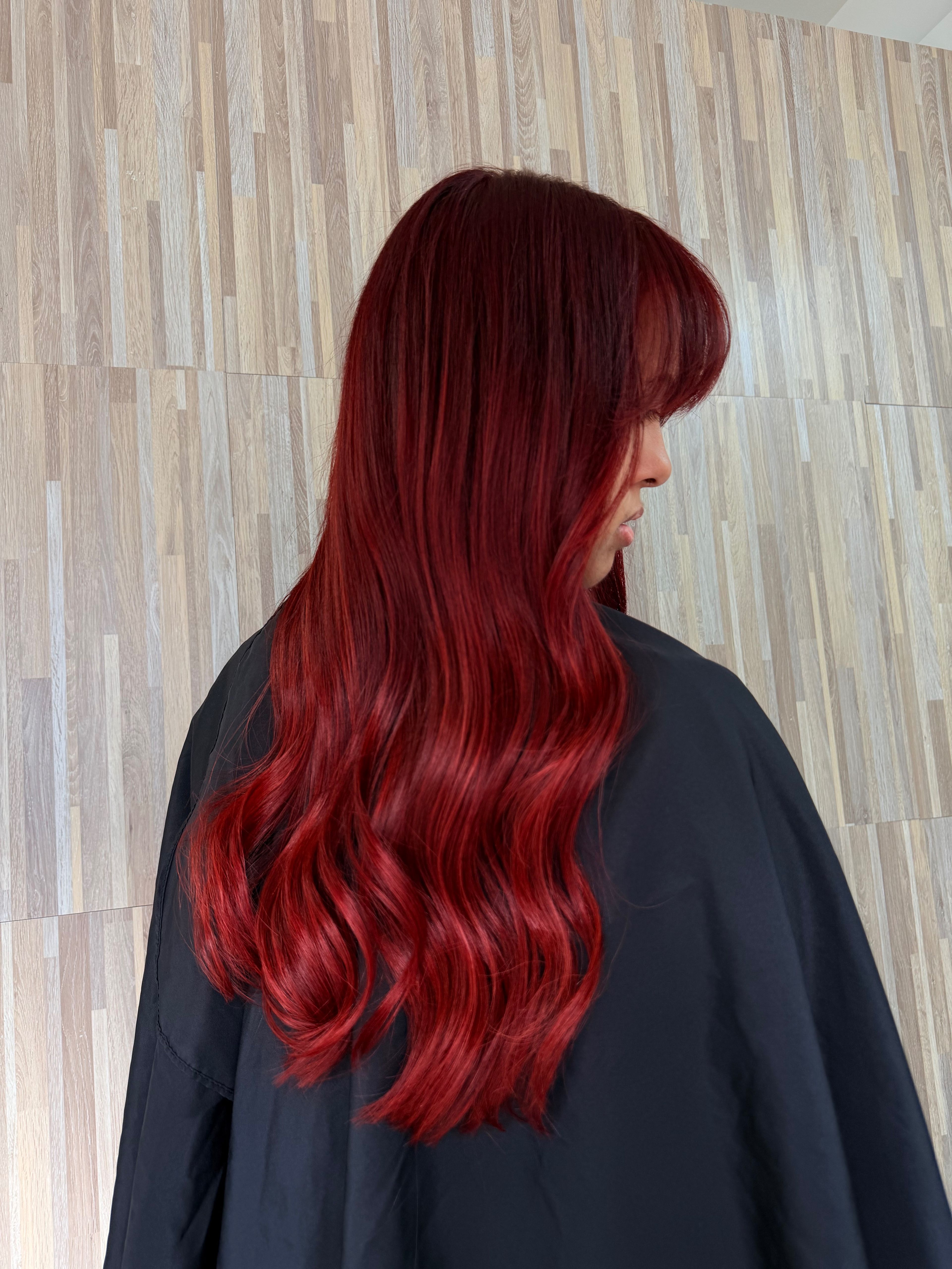 Bridelysmarie Trinidad Vélez — Reds ONESHOT Hair Awards entry