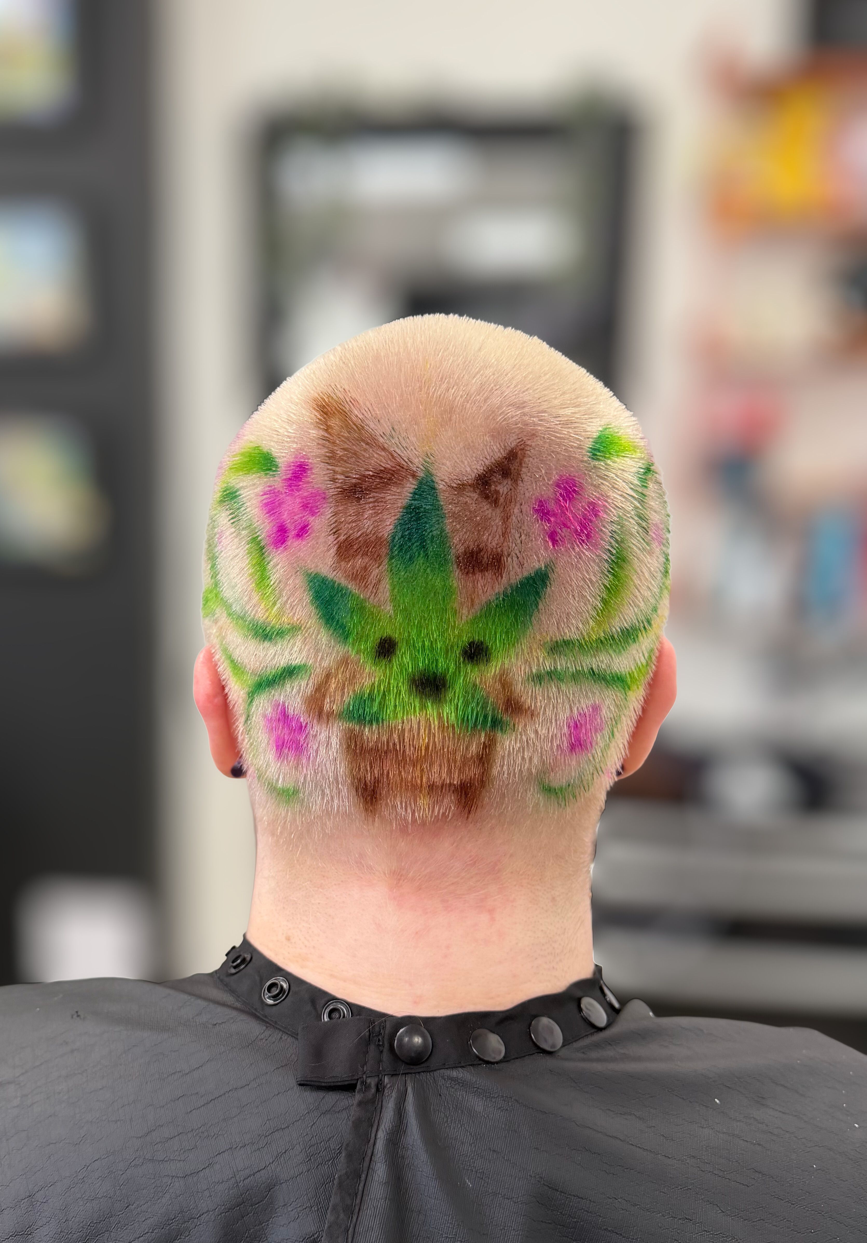 Jess Orlecki — Hair Tattoo ONESHOT Hair Awards entry